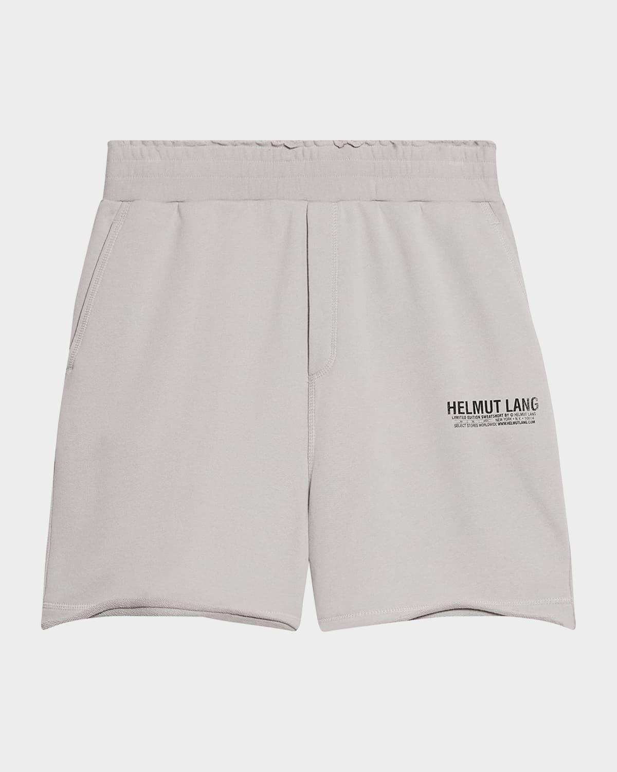 Mens Distressed Terry Shorts Product Image