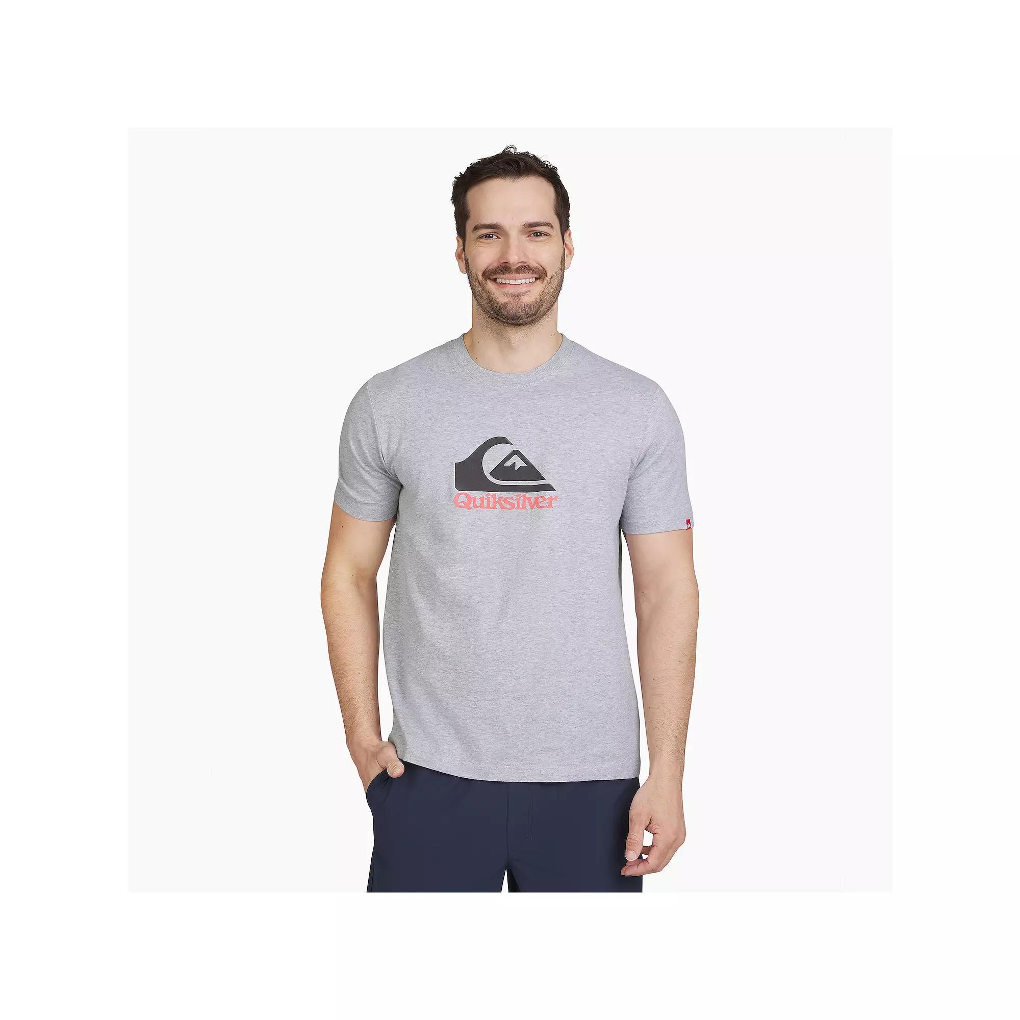 Men's Quiksilver Short Sleeve Graphic Tee, Size: Large, Blue Box Product Image