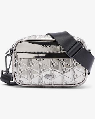 Small The Blend Silver Reporter Bag Product Image
