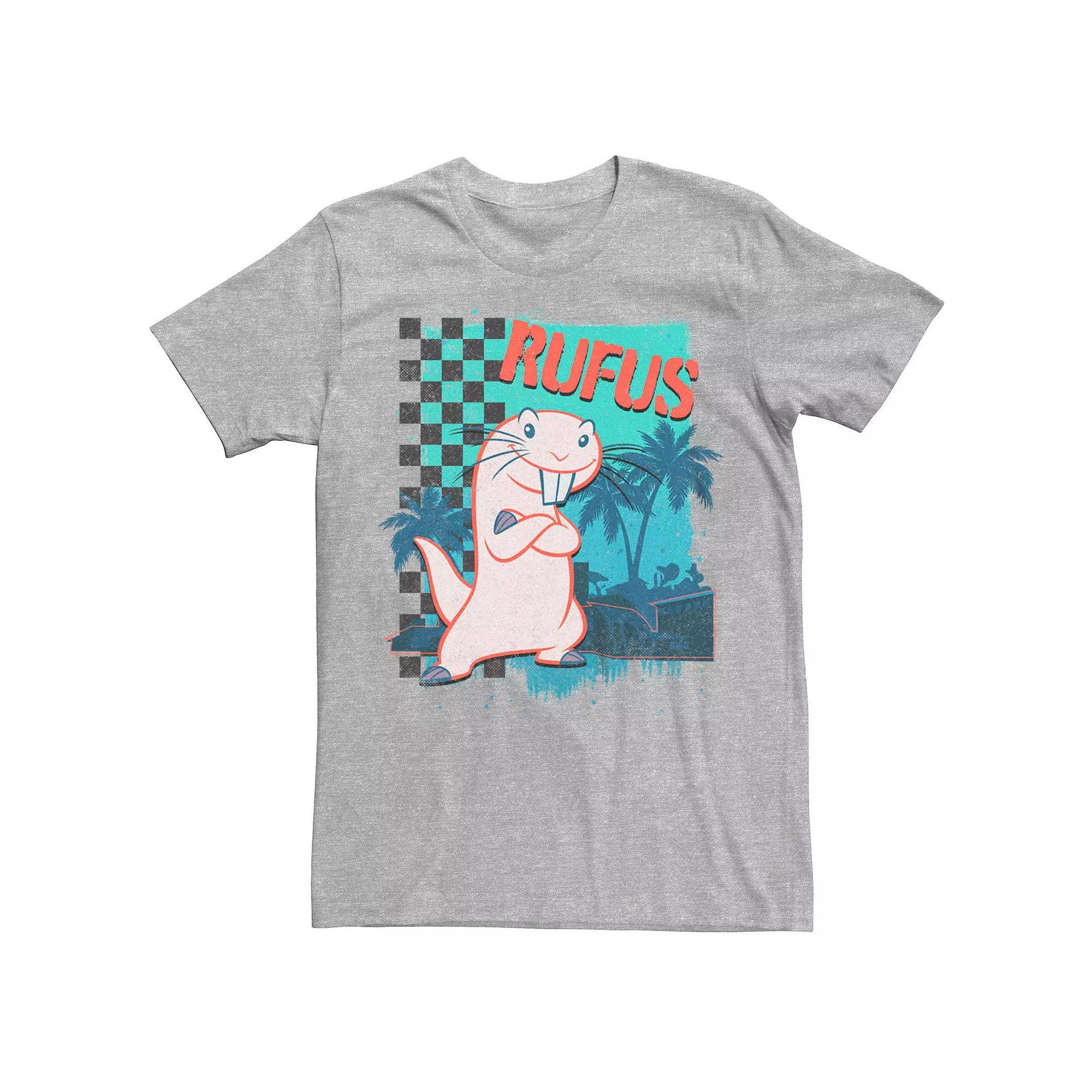 Men's Disney's Kim Possible Rufus Tee, Size: XXL, Athletic Grey Product Image