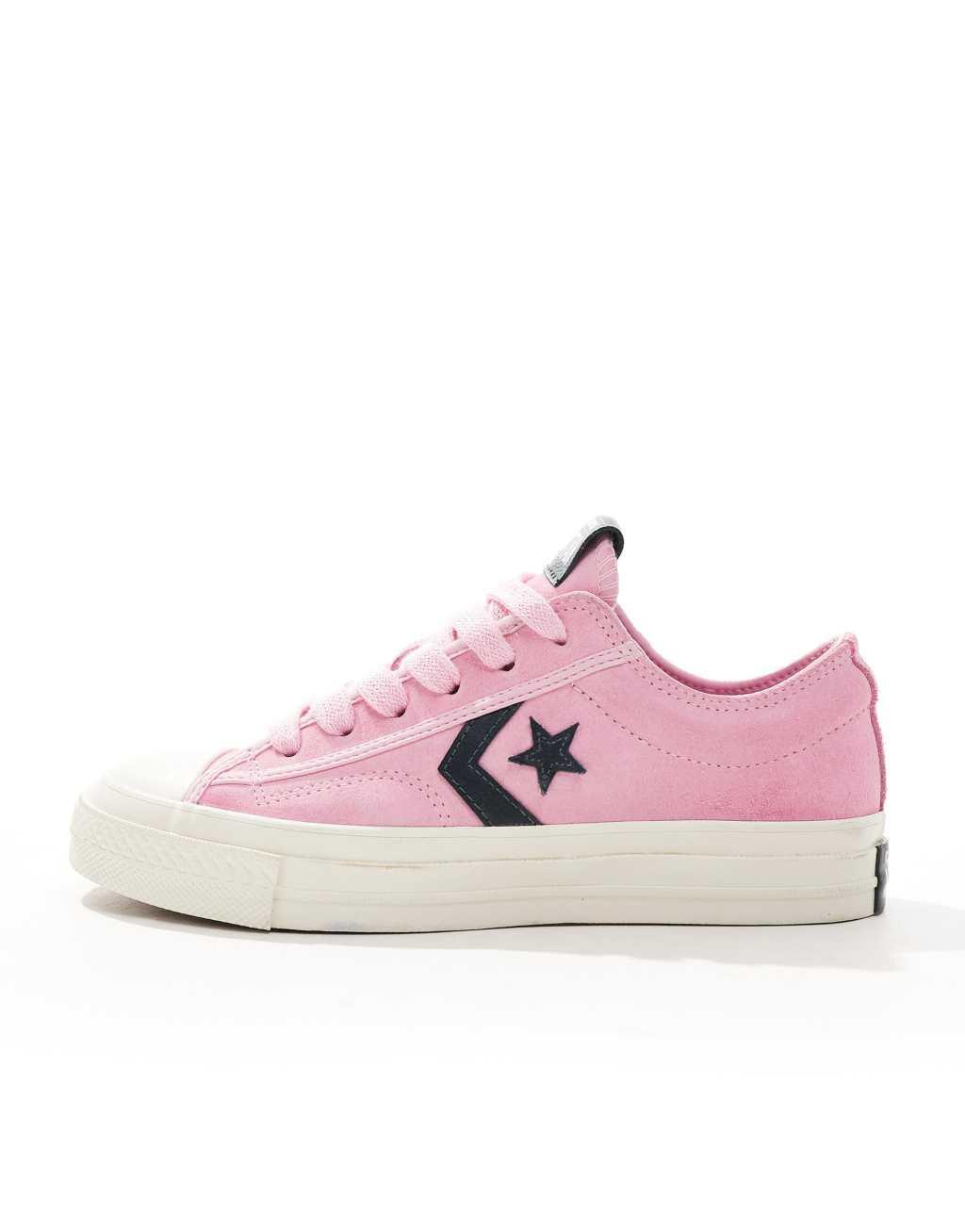 Converse Star Player 76 in pink and navy exclusive to ASOS Product Image
