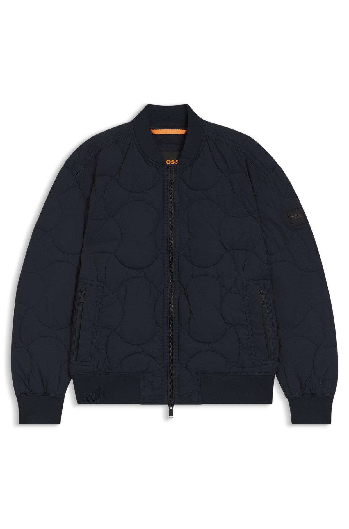 Water-repellent jacket with onion quilting Product Image