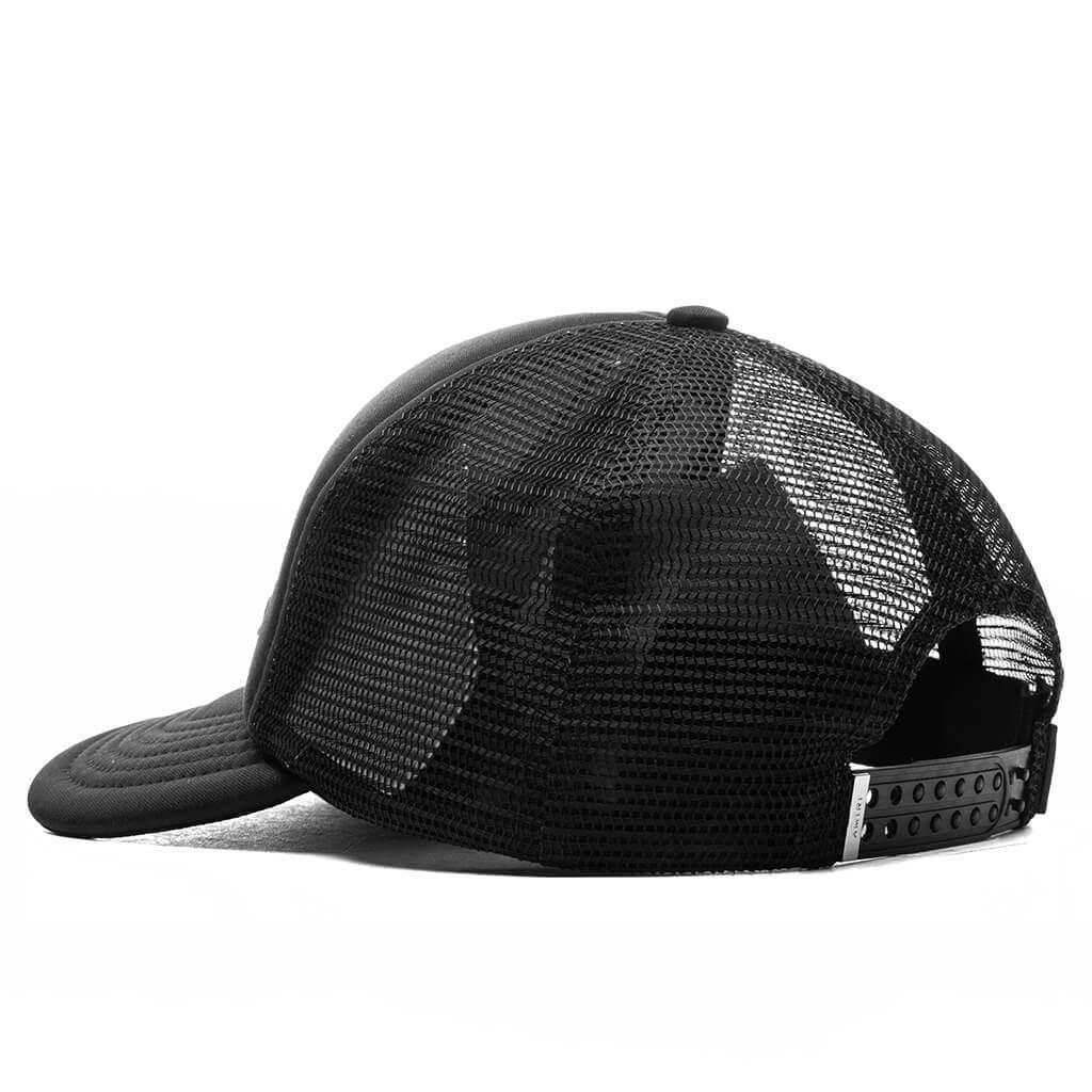 Amiri Hollywood Trucker Hat - Black/Black Male Product Image
