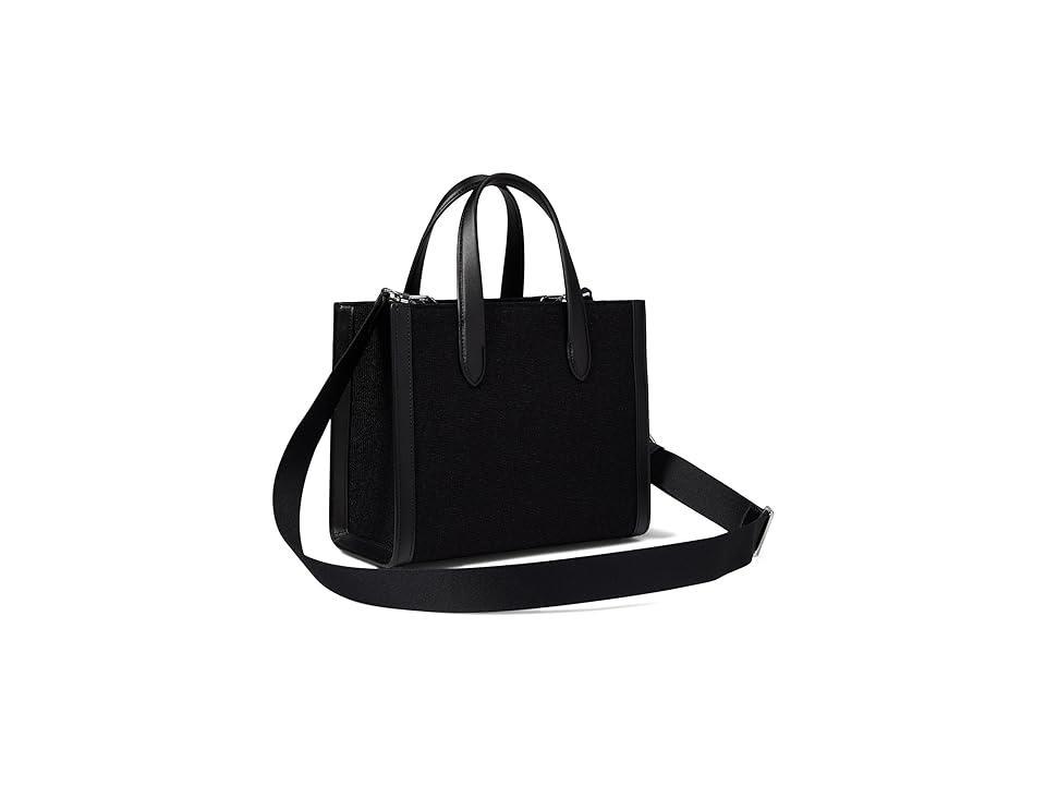Kate Spade New York Manhattan Martini Embellished Fabric Small Tote Multi) Handbags Product Image