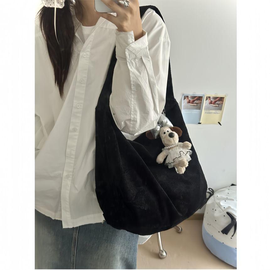 Plain Corduroy Tote Bag Product Image
