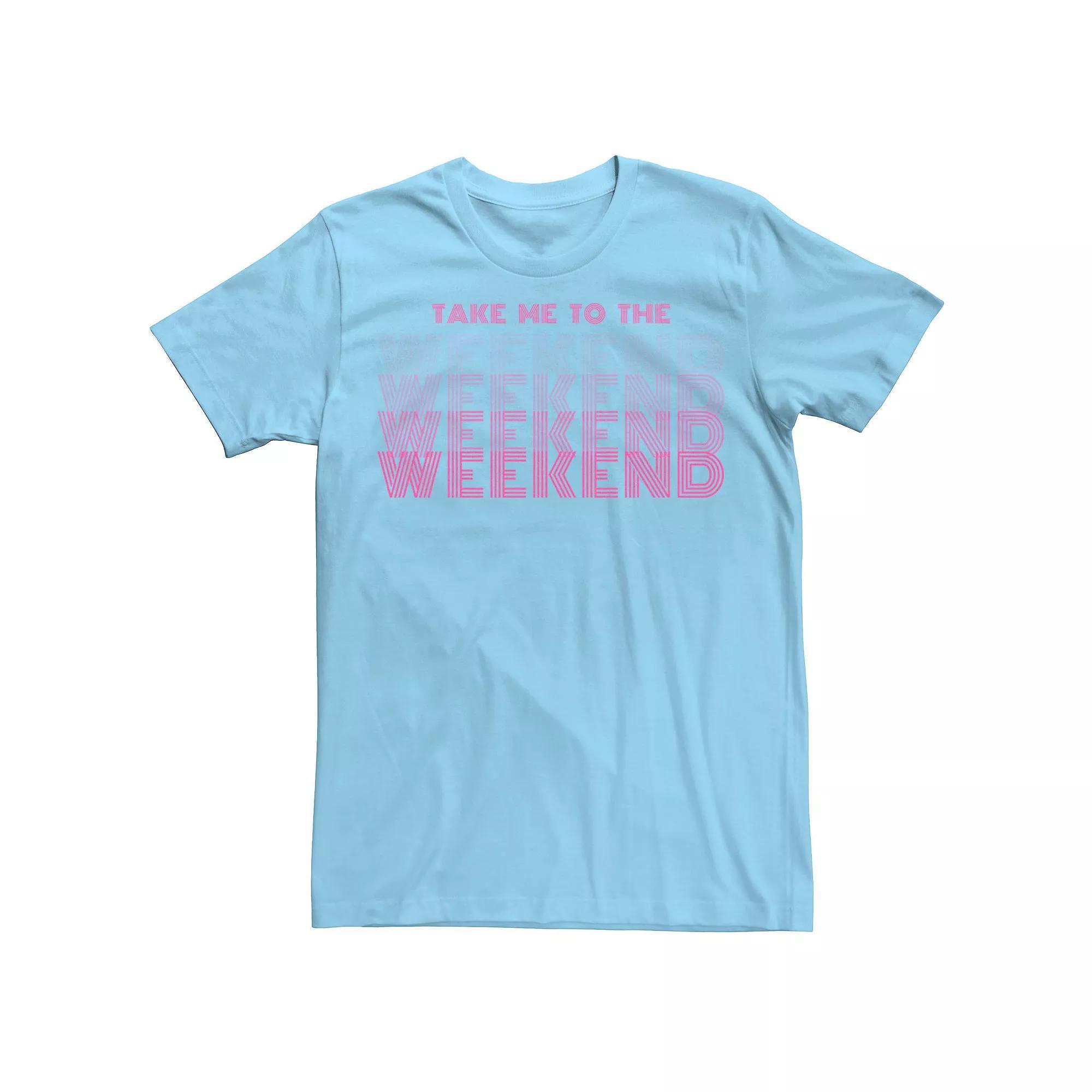 Men's Flying Paper Cranes Birds Graphic Tee, Size: XXL, Light Blue Product Image