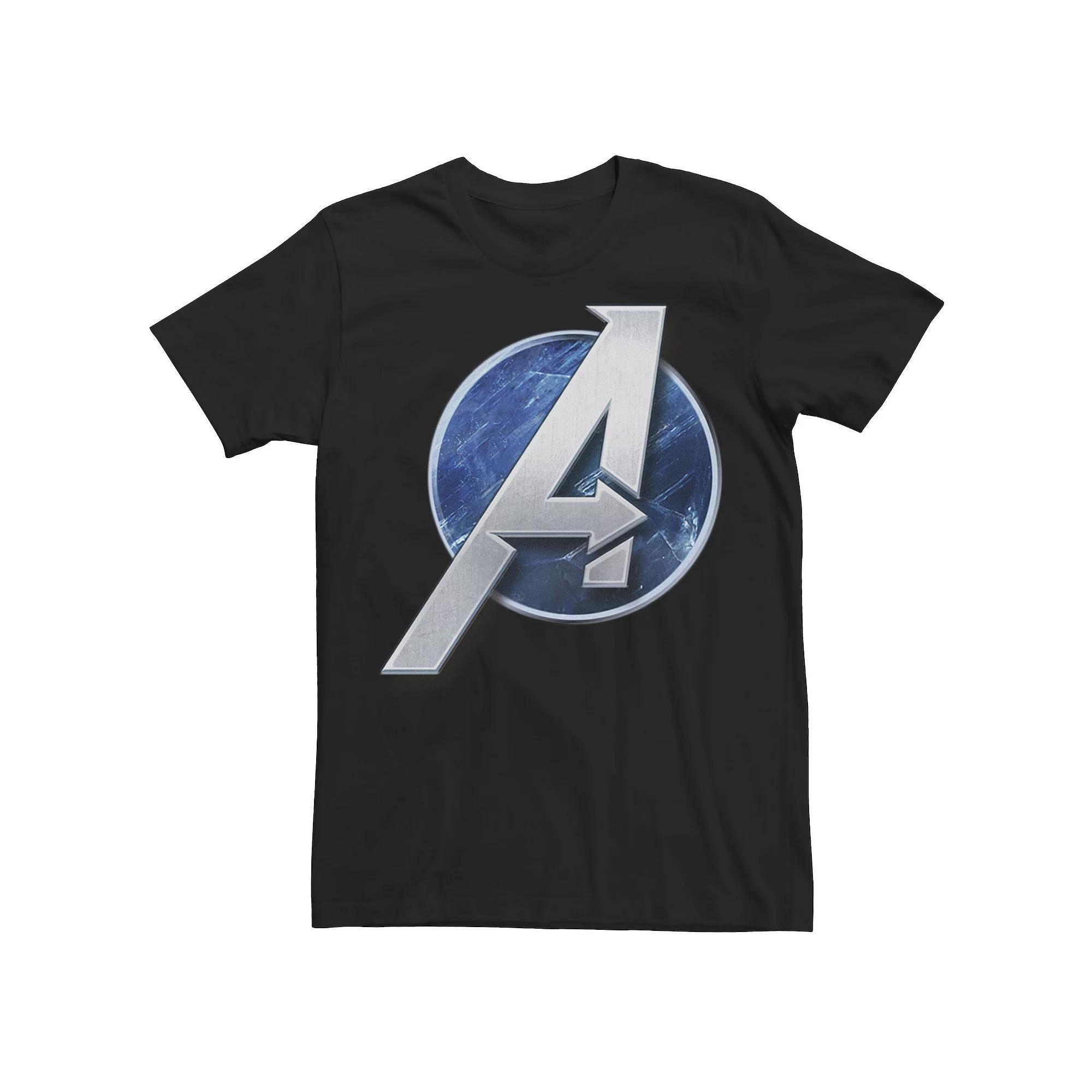 Mens Marvels The Avengers Bold Logo Graphic Tee Product Image