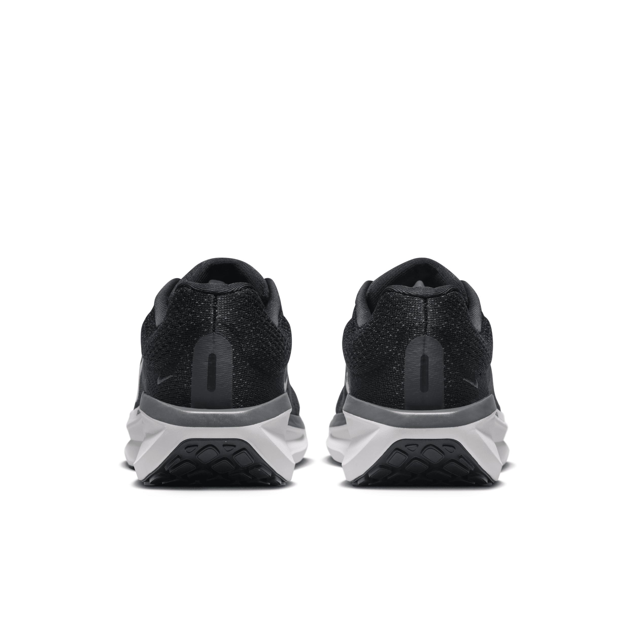 Nike Winflo 11 Women's Road Running Shoes, Size: 9, Black White Product Image
