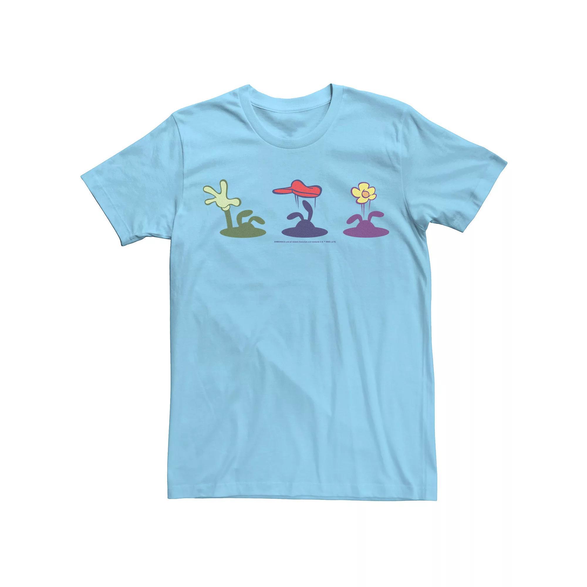 Men's Animaniacs Three Buds Tee, Size: XXL, Light Blue Product Image