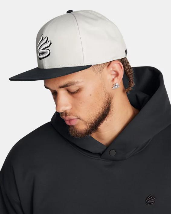 Curry Flat Brim Mens Snapback Cap Product Image