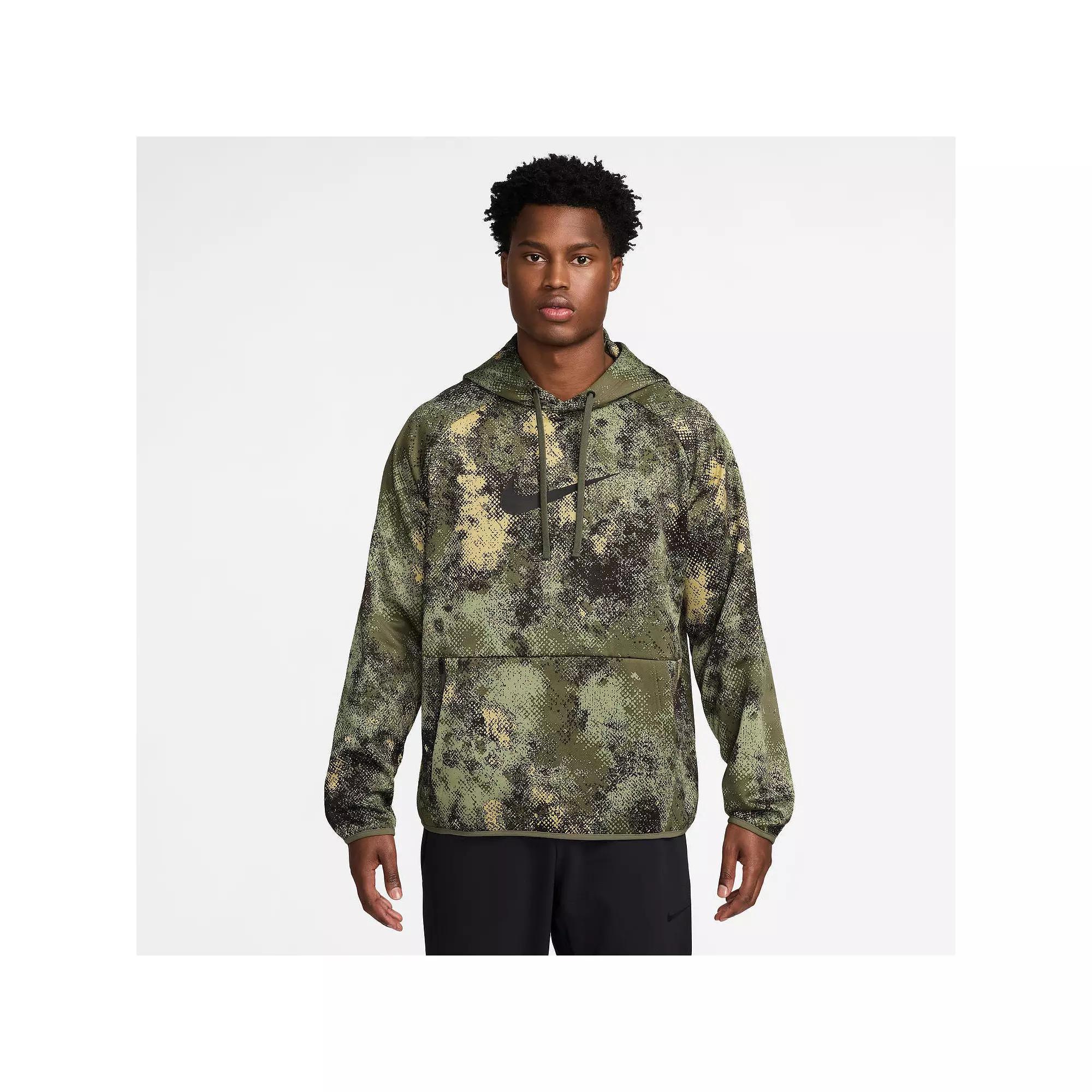 Mens Nike Therma-FIT Camo Versatile Pullover Hoodie Product Image