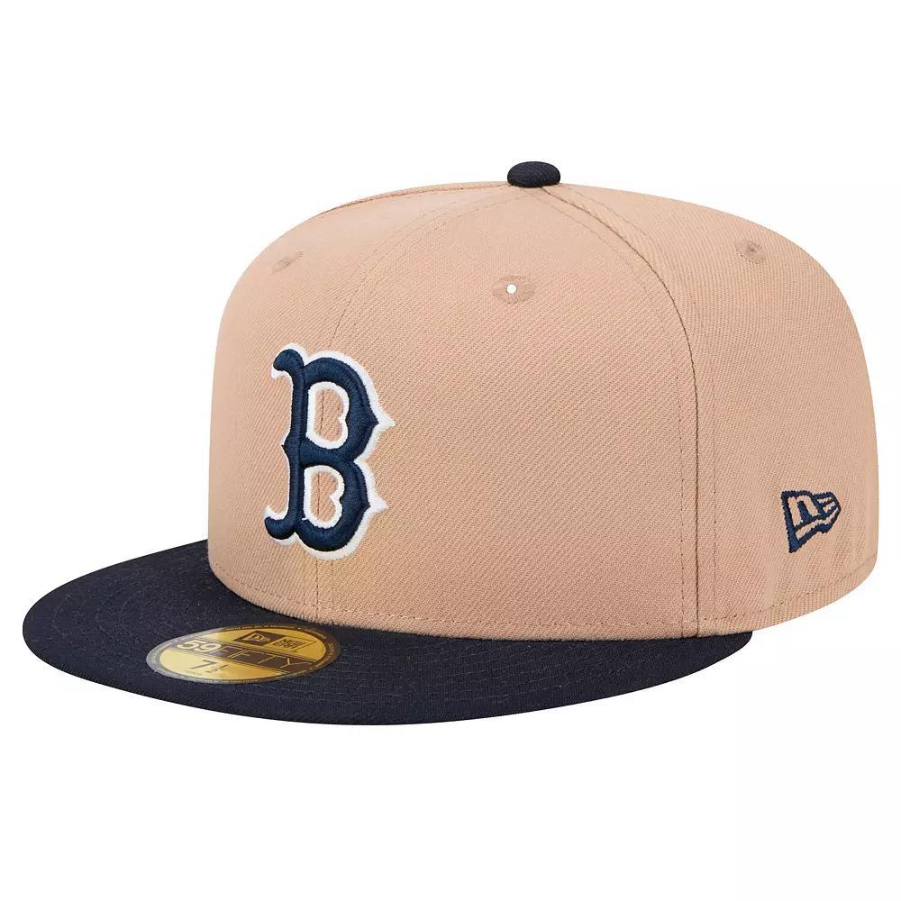 Men's New Era Brown Chicago Cubs Color Pack Two Tone 9FIFTY Snapback Hat Product Image