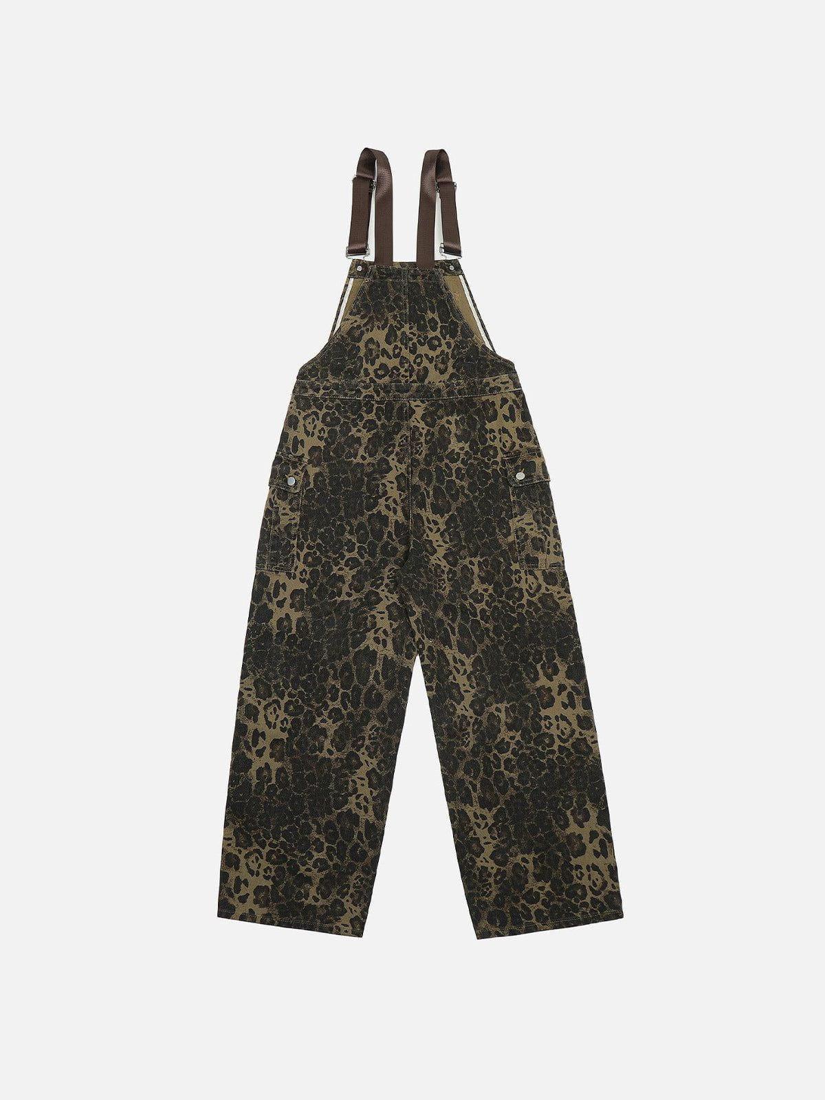 Aelfric Eden Leopard Print Overalls Product Image