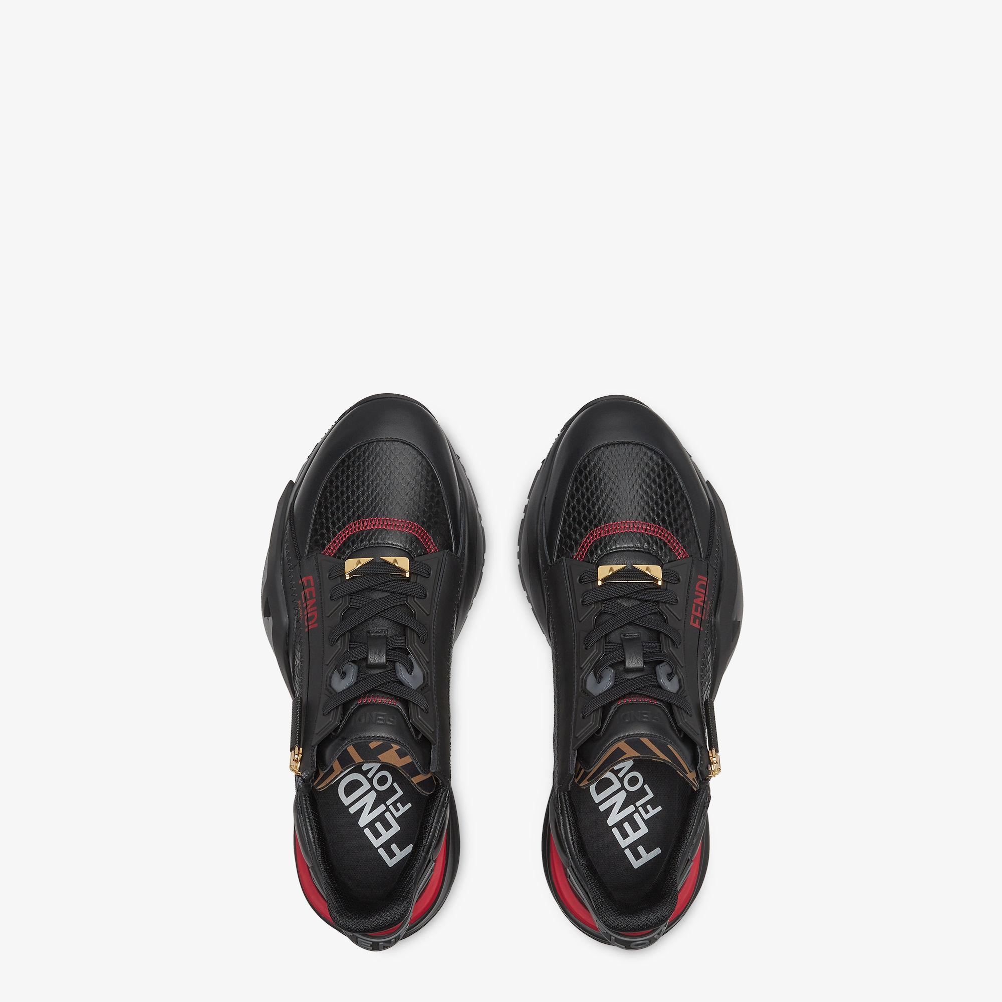 Fendi Eyes Flow SneakersLunar New Year black ayers low tops Product Image