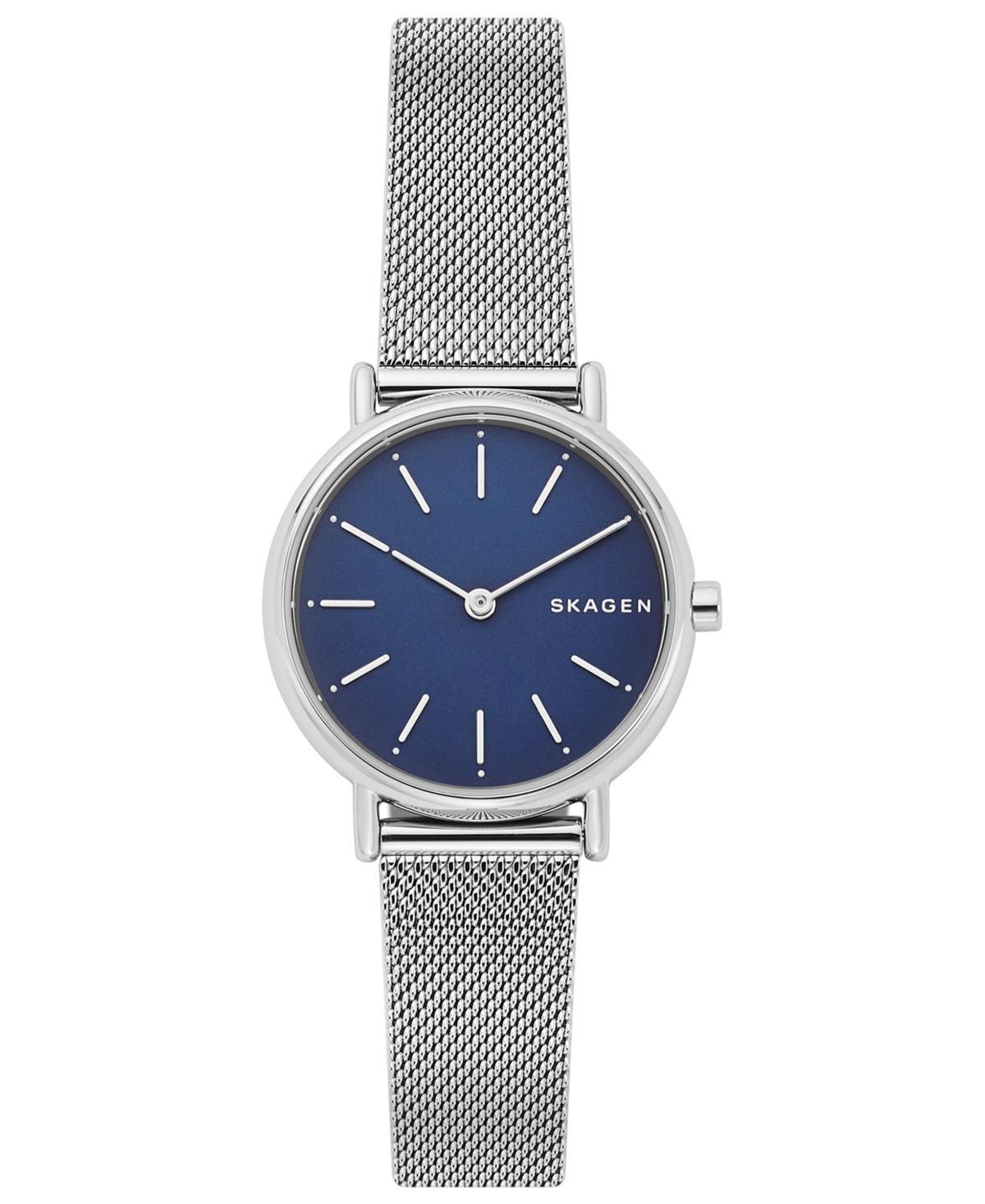 Skagen Womens Signature Slim Steel-Mesh Quartz Analog Watch Product Image