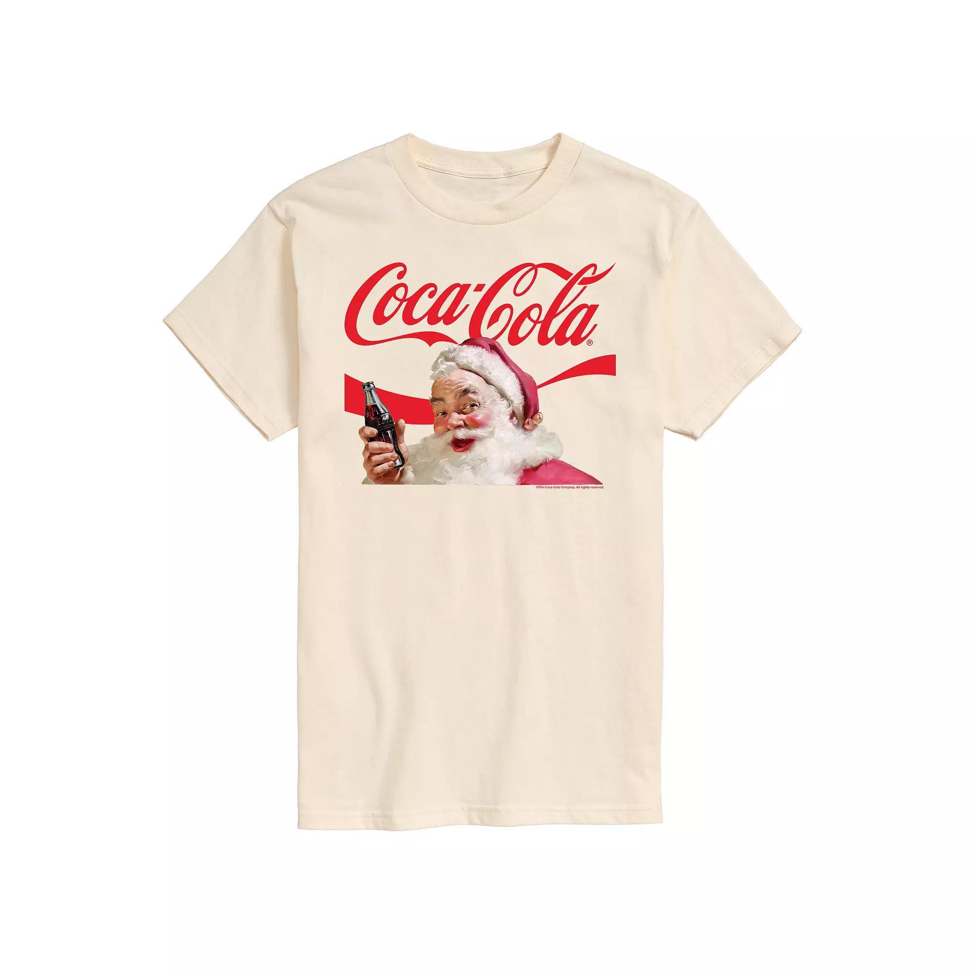 Mens CocaCola Santa Logo Tee Product Image