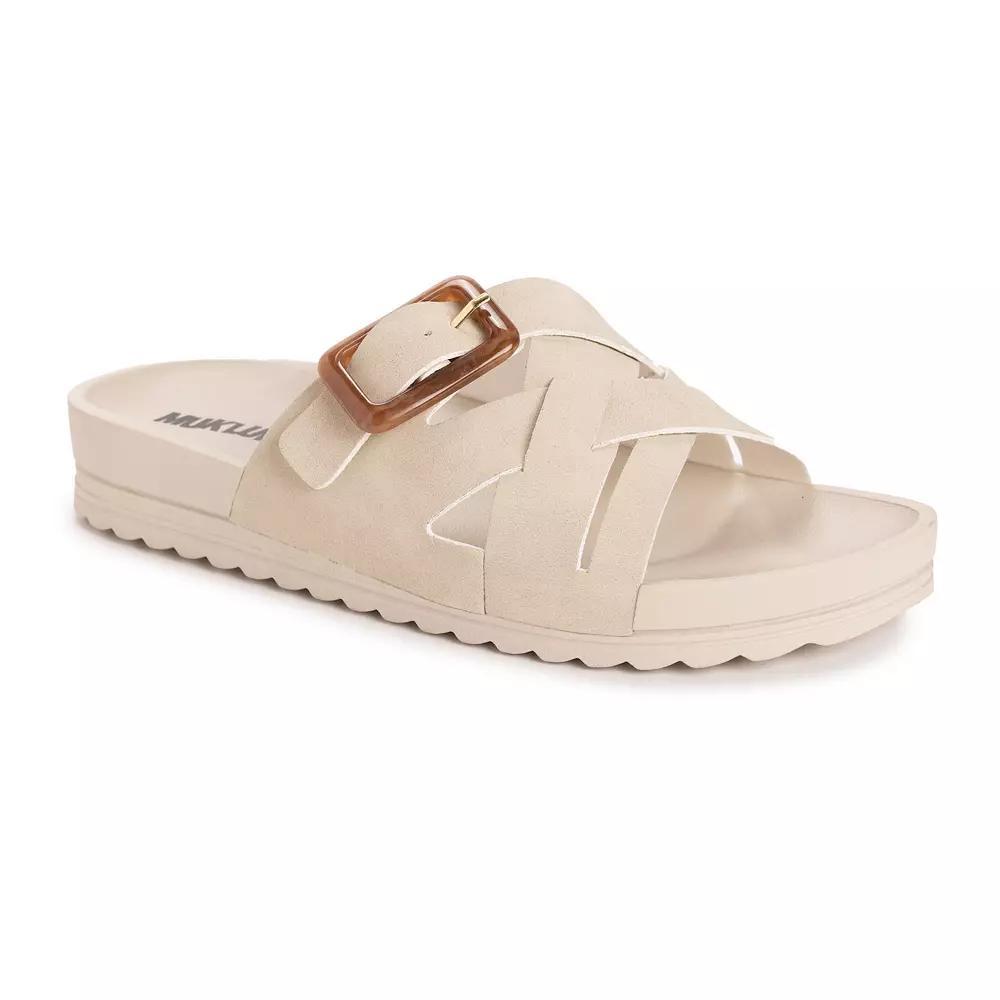 MUK LUKS Grand Shayna Womens Slide Sandals Product Image