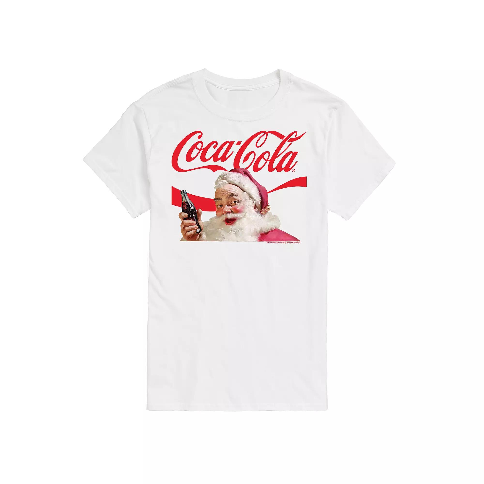 Mens CocaCola Santa Logo Tee Product Image