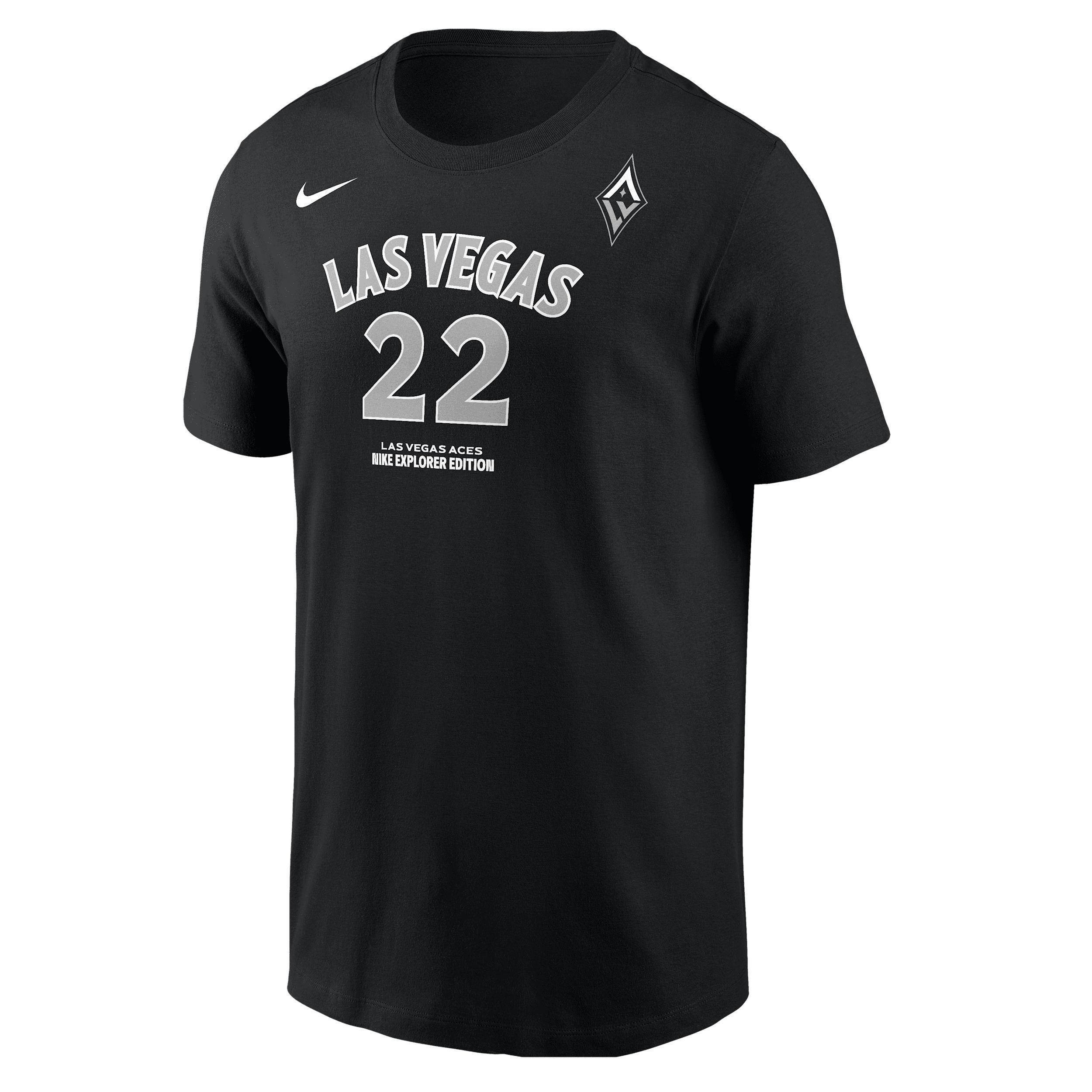A'ja Wilson Las Vegas Aces Nike Men's WNBA T-Shirt Product Image