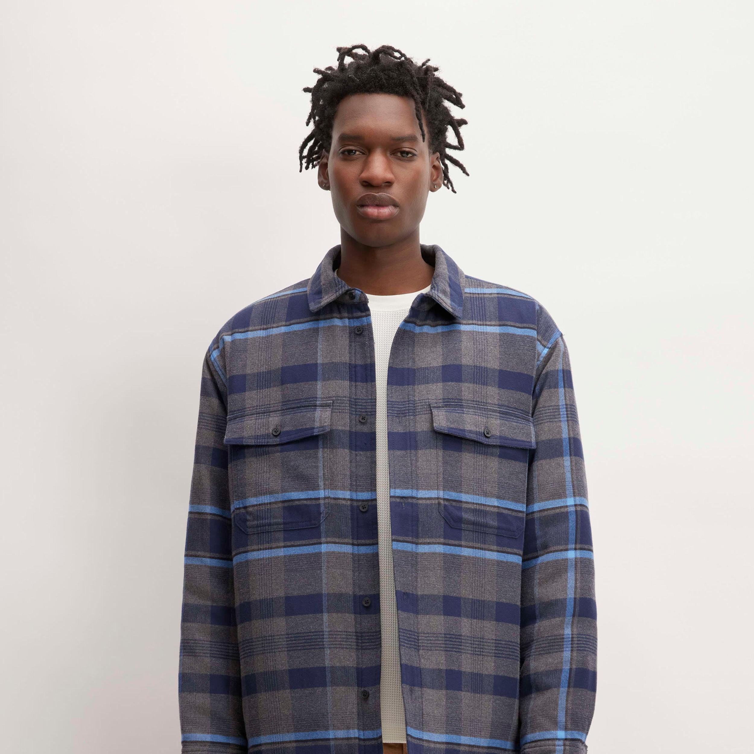The Flannel Filled Shirt Jacket Product Image