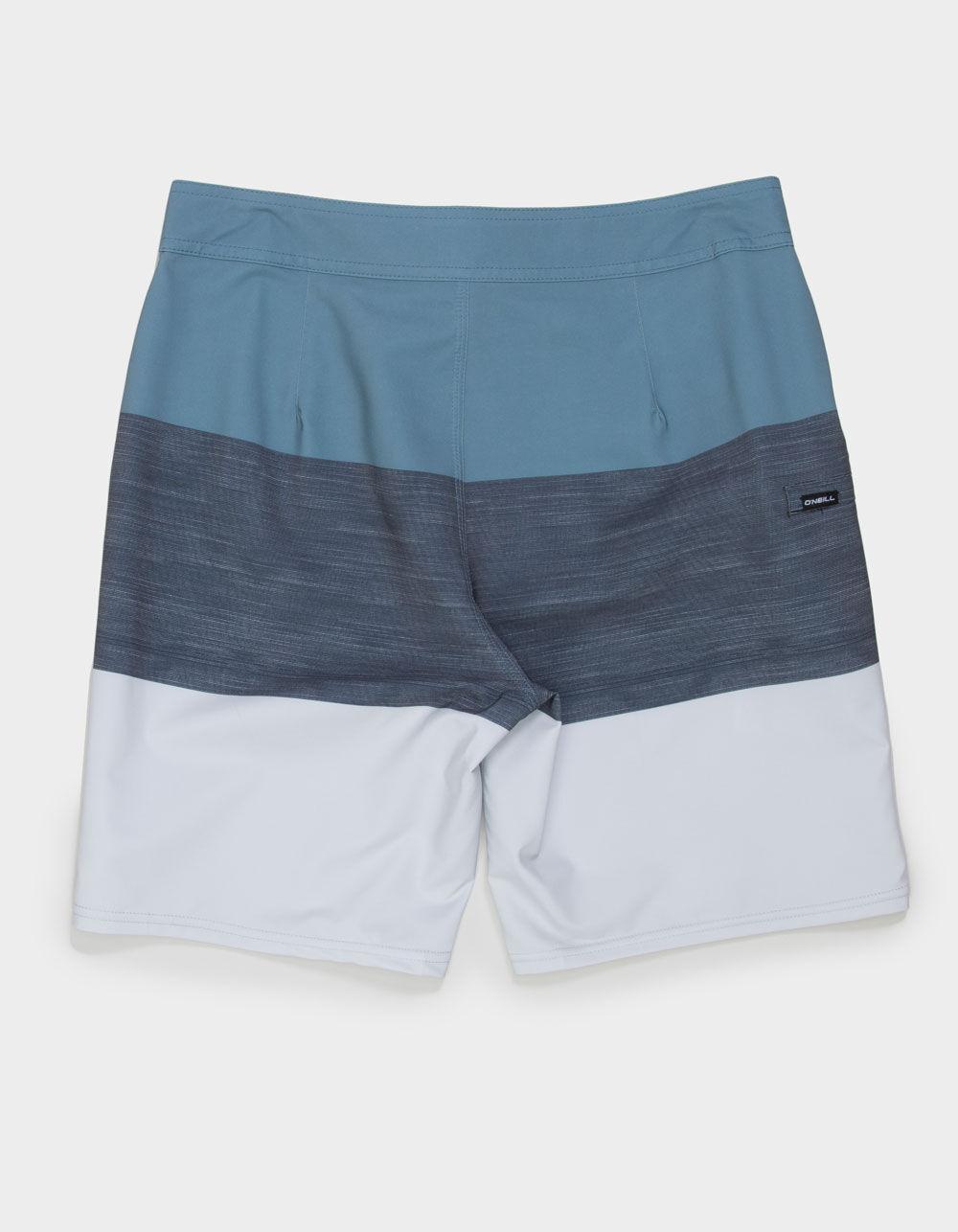 O'NEILL Hyperfreak Heat Block Mens 19" Boardshorts - BLUE COMBO Product Image