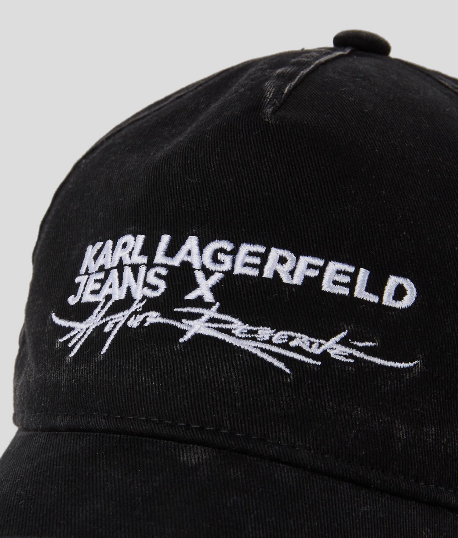 KLJ X ATELIER RESERVÉ WASHED-DENIM CAP Product Image