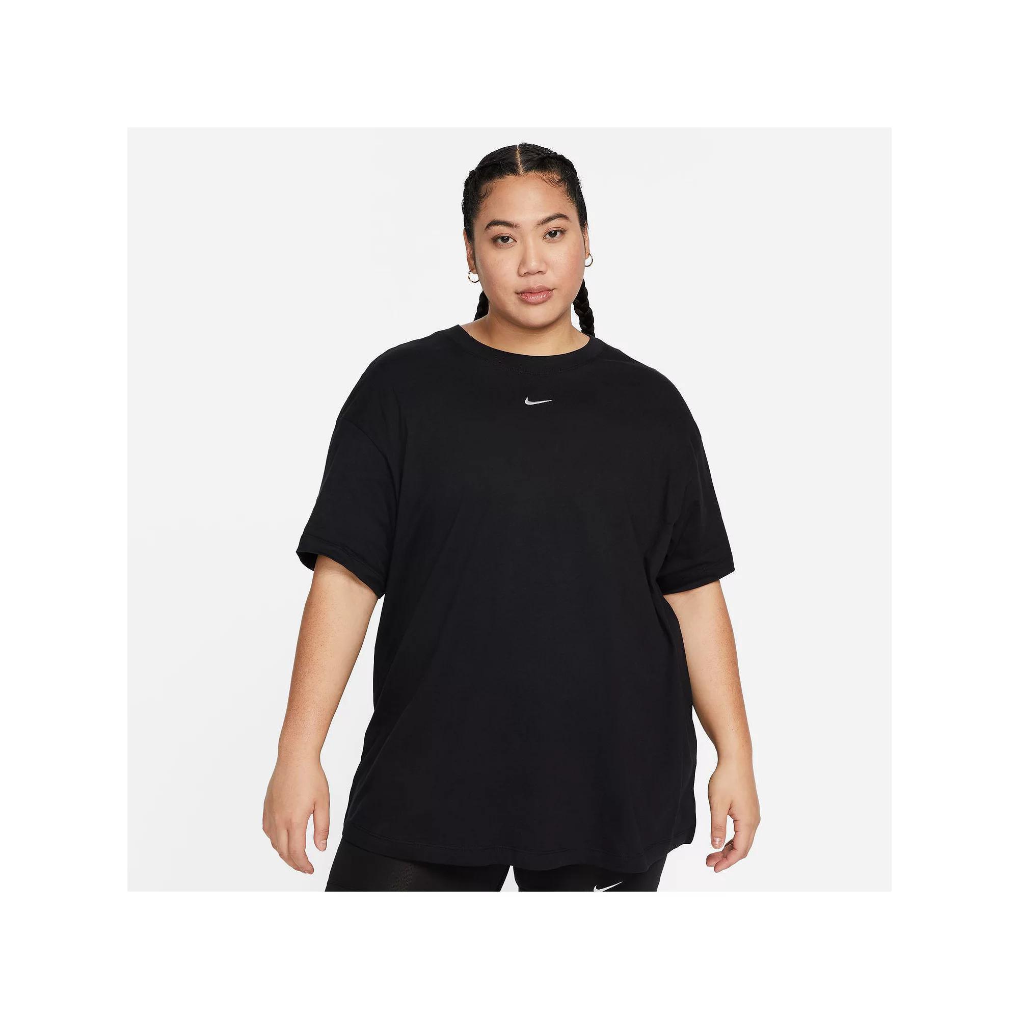 Plus Size Nike Sportswear Essential Tee, Women's, Size: 1XL, Black Product Image