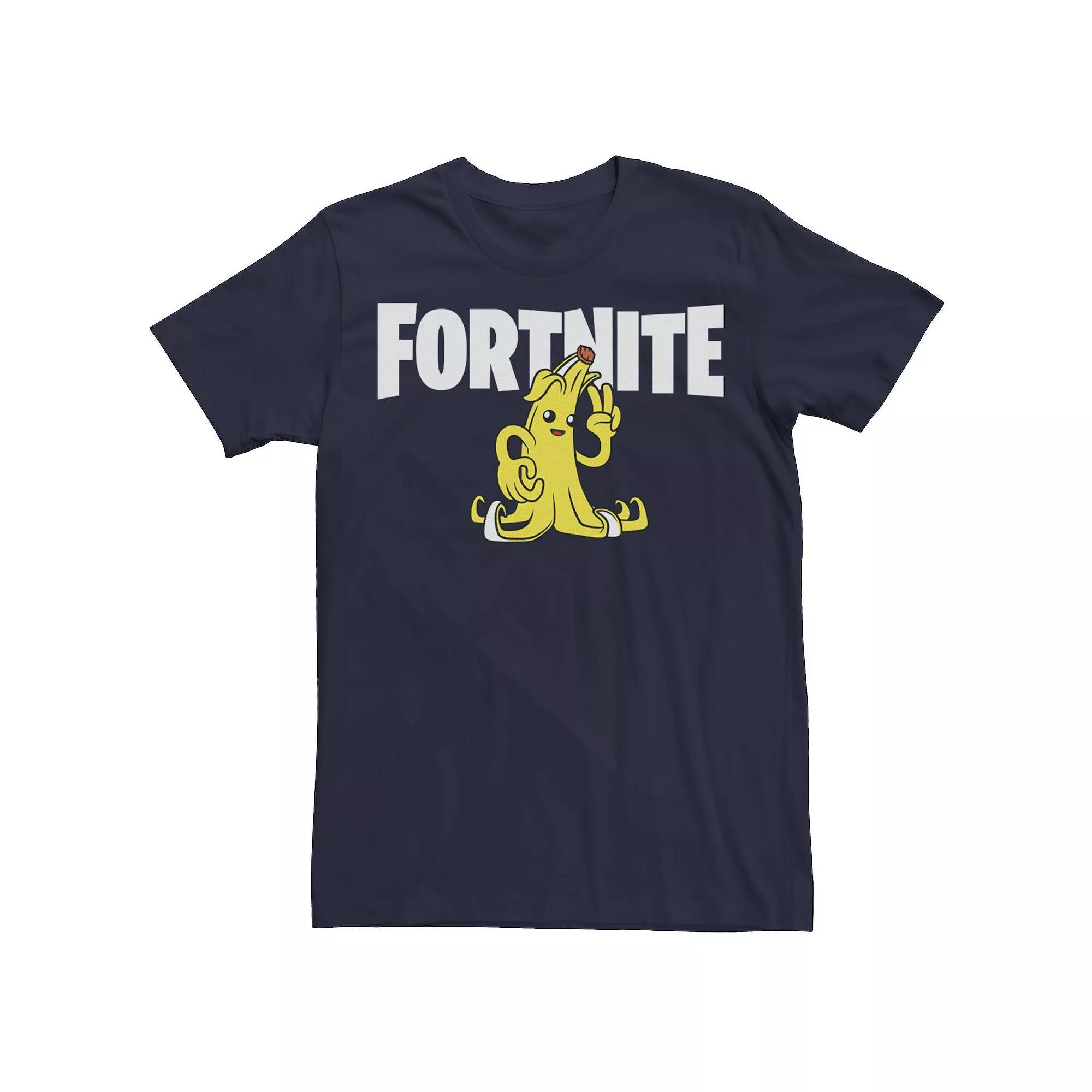 Men's Banana Shuffle Logo Tee, Boy's, Size: XS, Blue Product Image