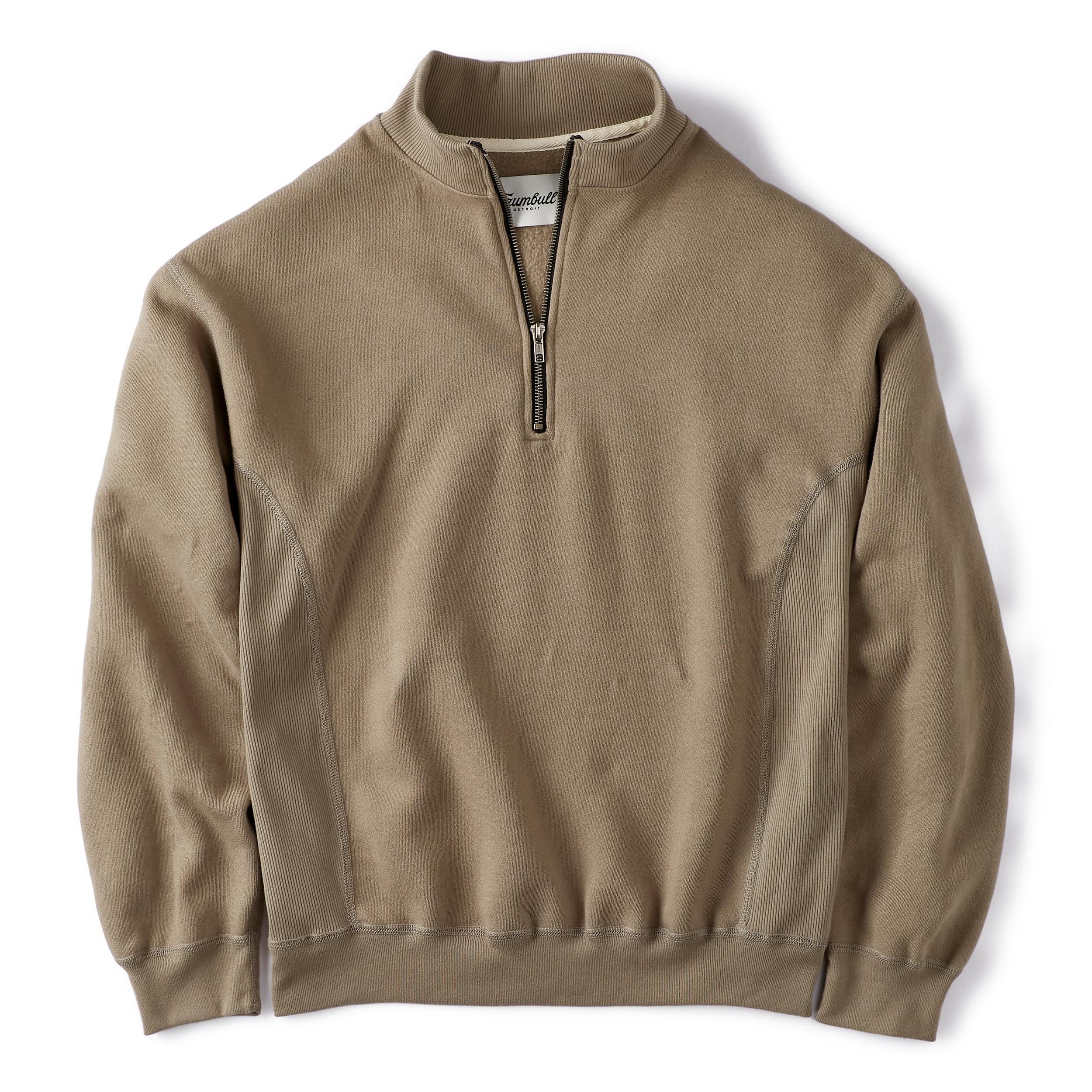 Vintage Wash Quarter-Zip Sweatshirt Product Image