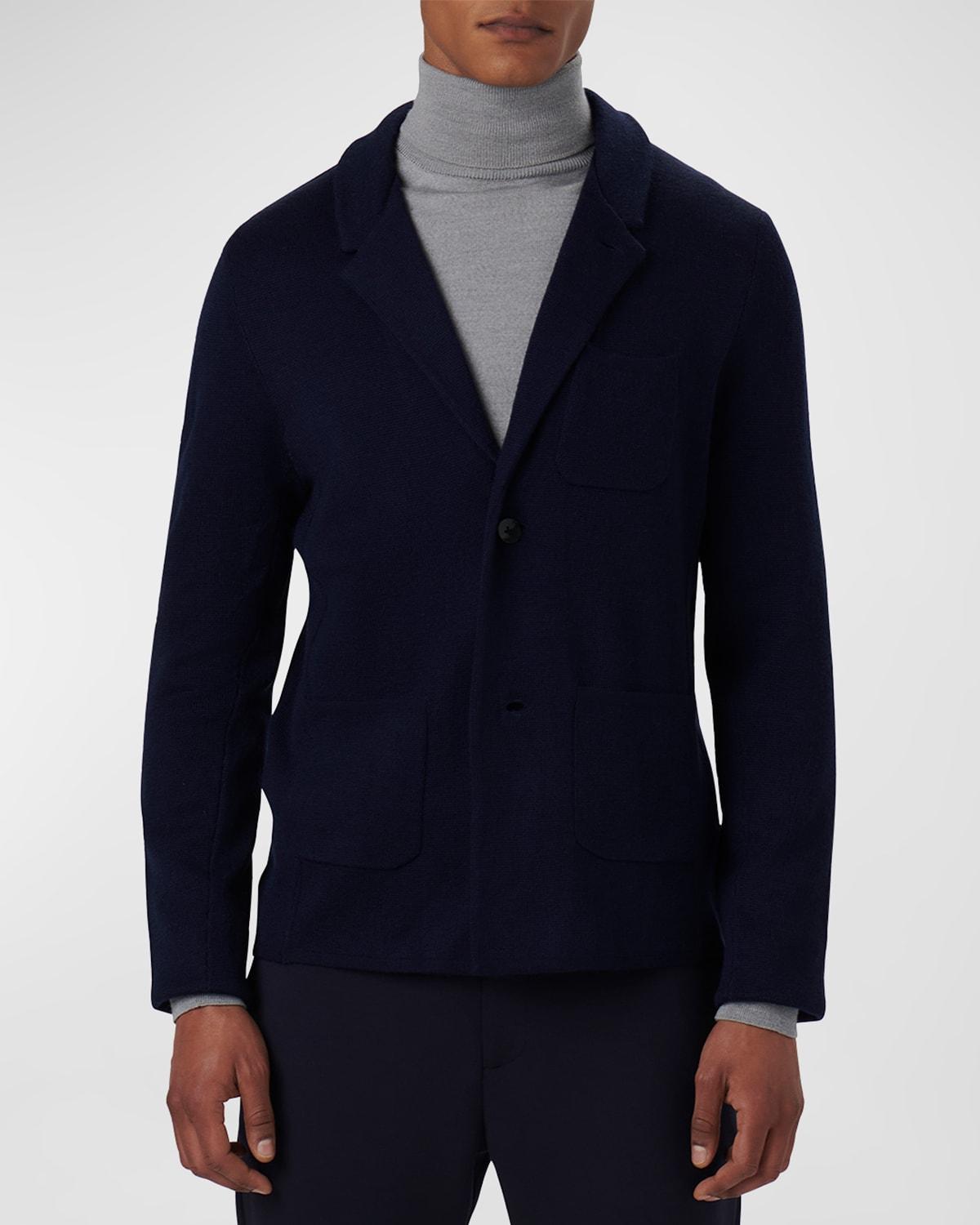 Mens Maden Merino Wool Crewneck Sweater Product Image
