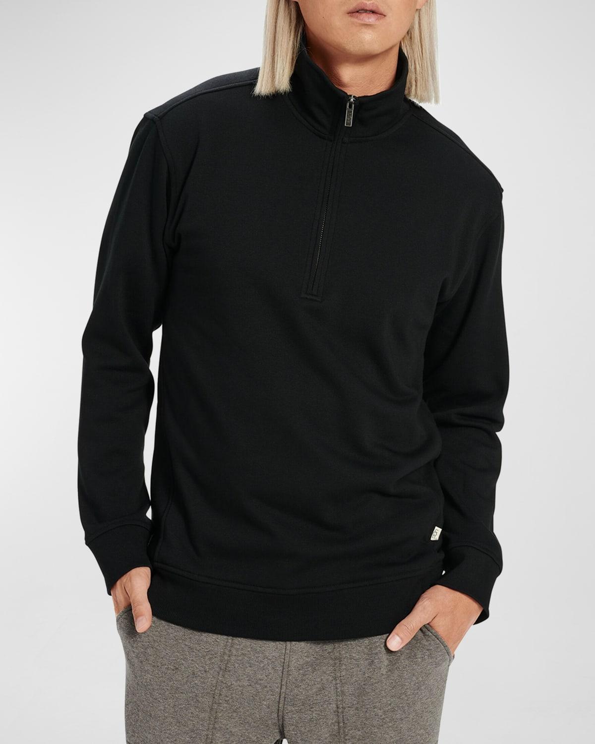 Mens Zeke Fleece Quarter-Zip Sweater Product Image