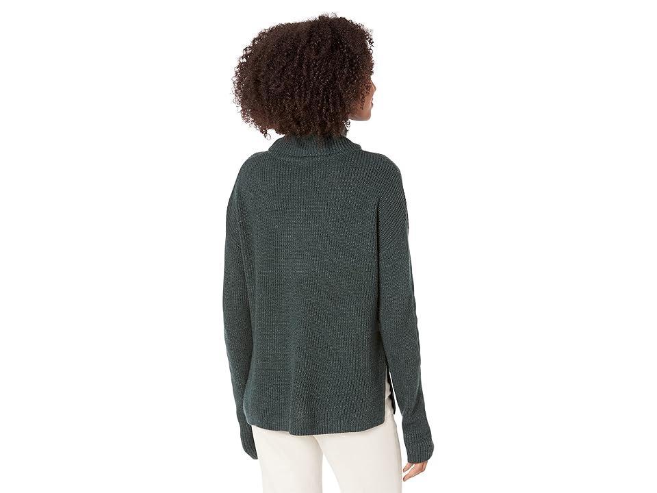 Splendid Maribel Turtleneck Sweater (Dark Pine) Women's Clothing Product Image
