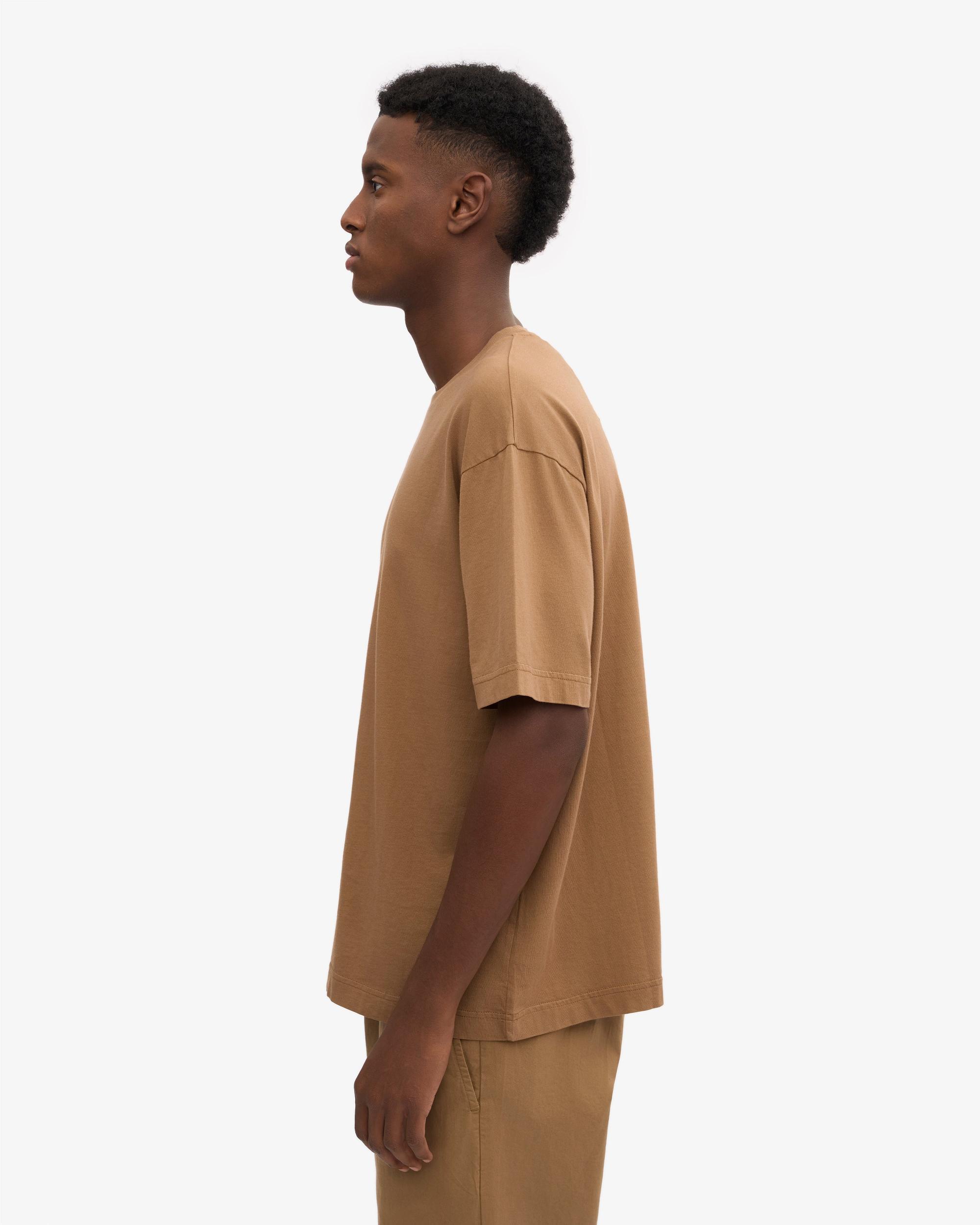 Oversized Organic T-Shirt - Teal Blue Product Image