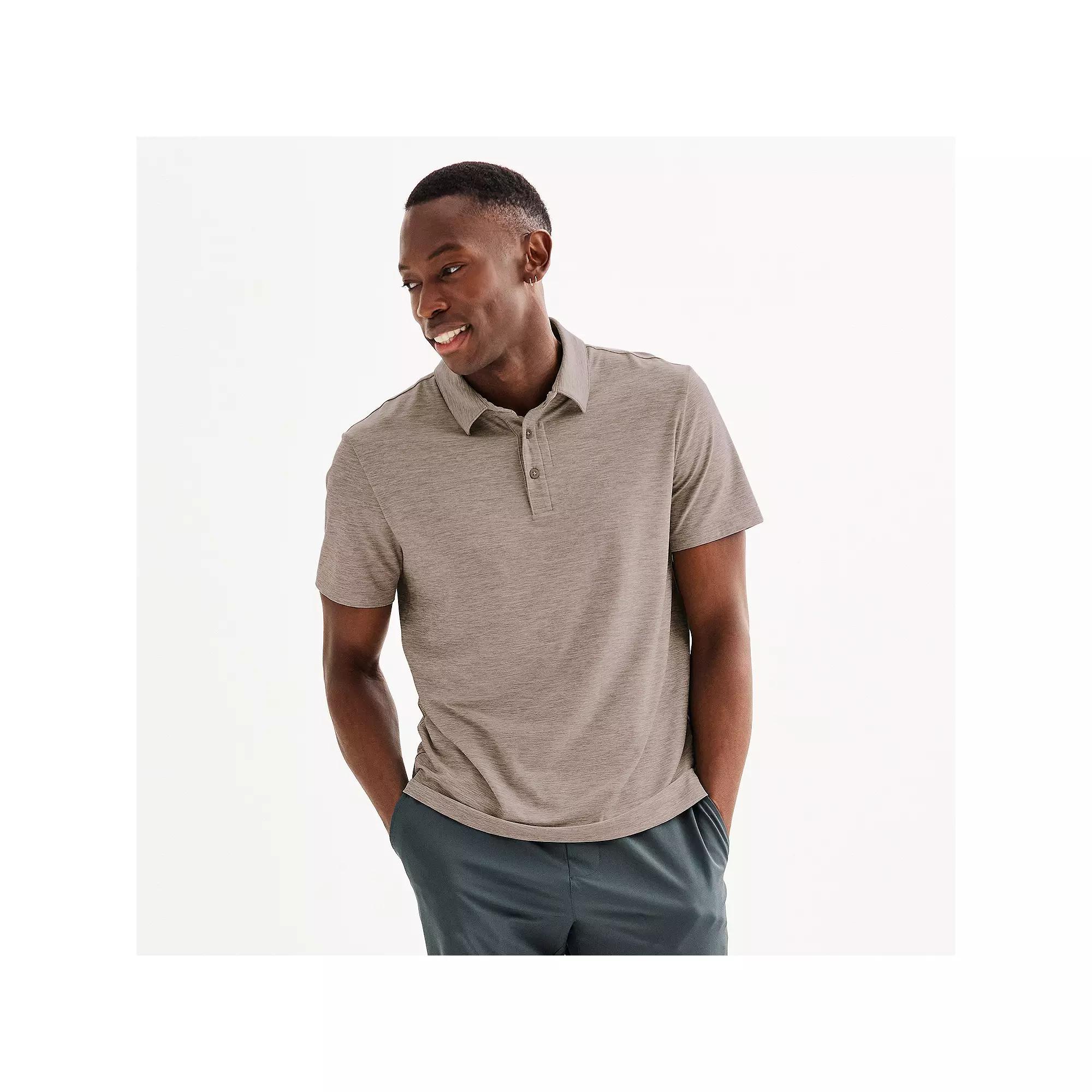 Men's FLX Luxury Soft Wander Polo, Size: XXL, Cade Green Product Image