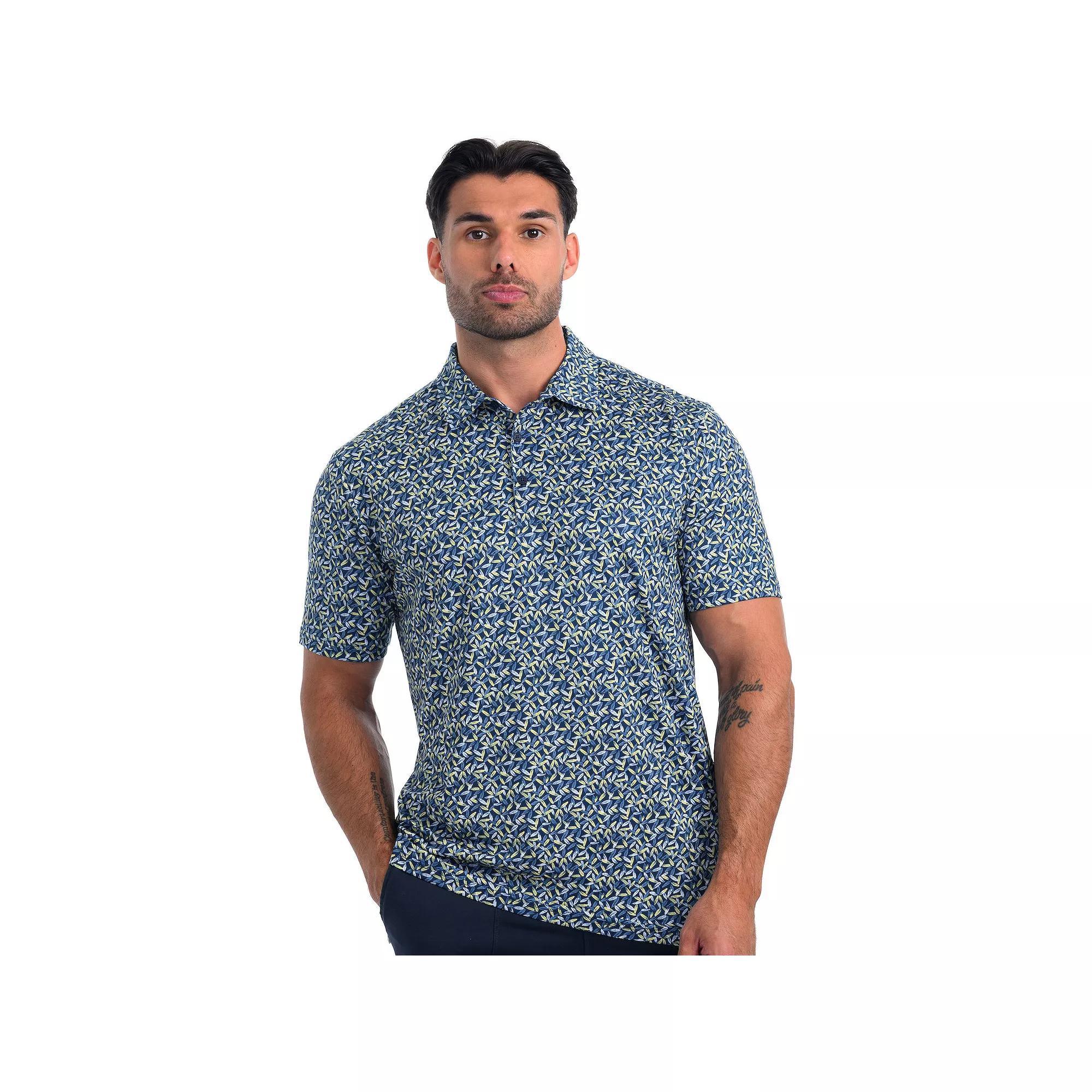 Men's Antigua Seasons Polo, Size: XL, Nautical Blue Product Image