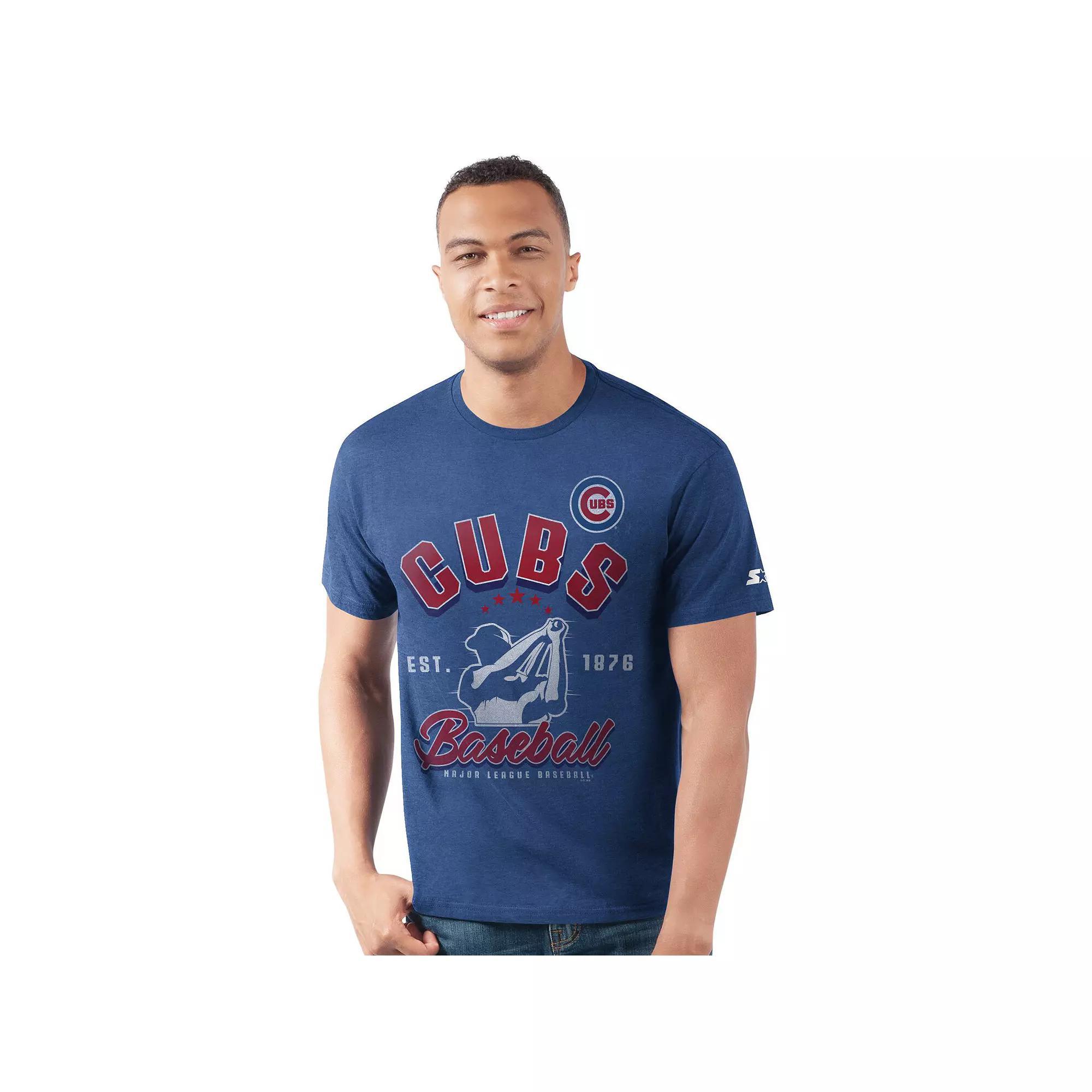 Men's Starter  Royal Los Angeles Dodgers Prime Time Batter T-Shirt, Size: 2XL, Blue Product Image
