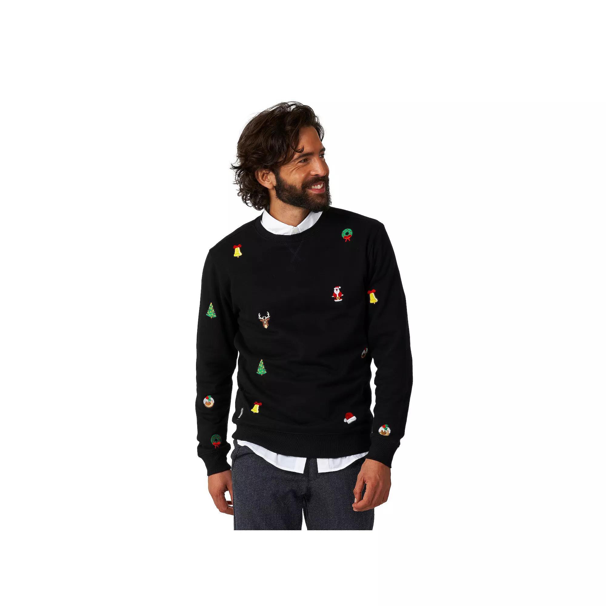 Mens OppoSuits Christmas Icons Christmas Sweatshirt Product Image