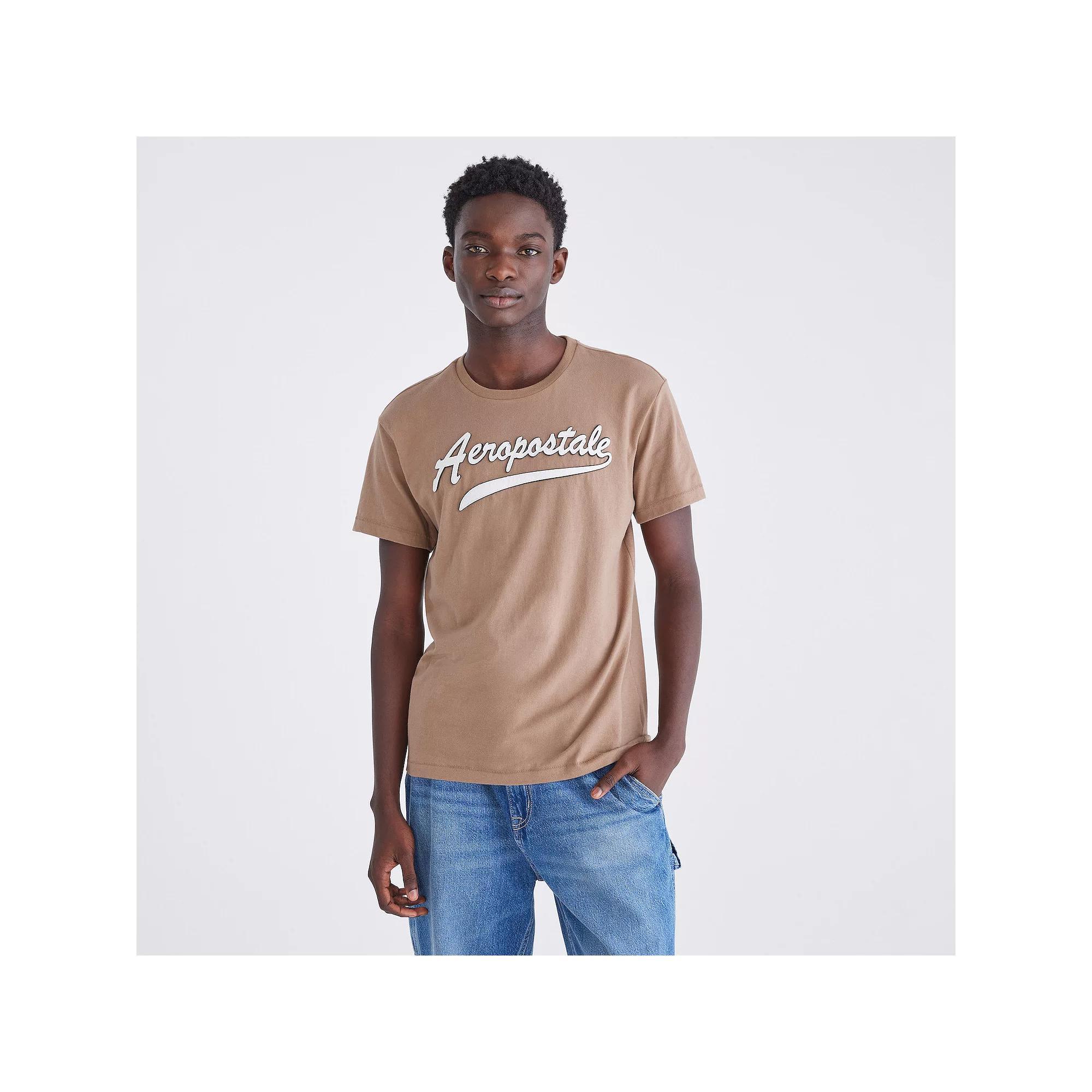 Men's Aeropostale Graphic Tee, Size: XS, Shitake Product Image