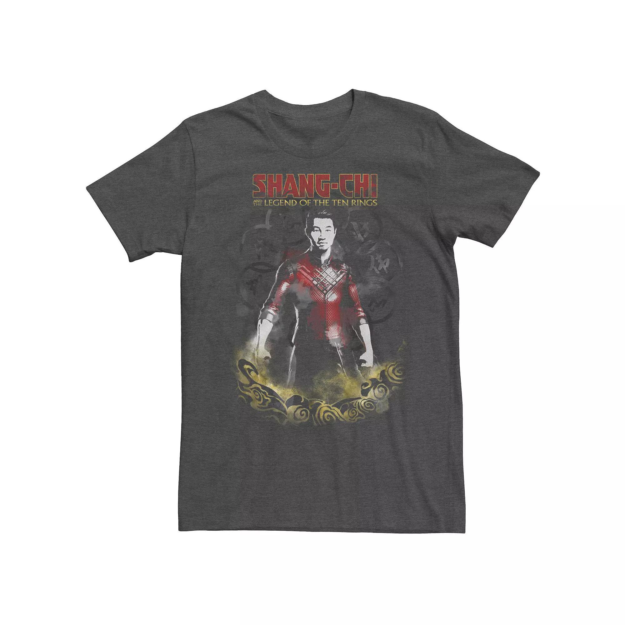 Big & Tall Marvel Shang-Chi Faded Poster Tee, Men's, Size: 3XL Tall, Grey Heather Product Image
