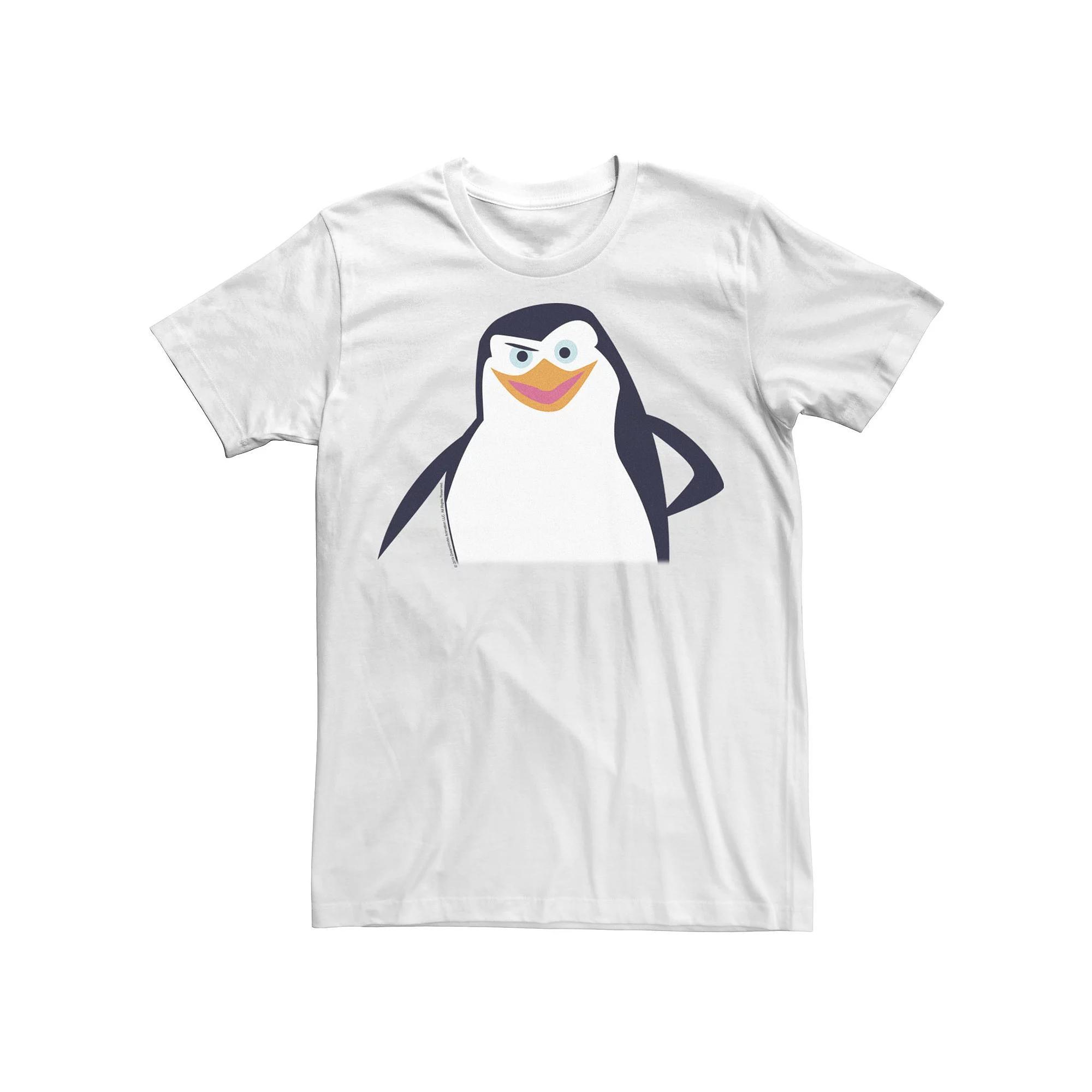Mens Madagascar Skipper Large Face Portrait Tee Product Image