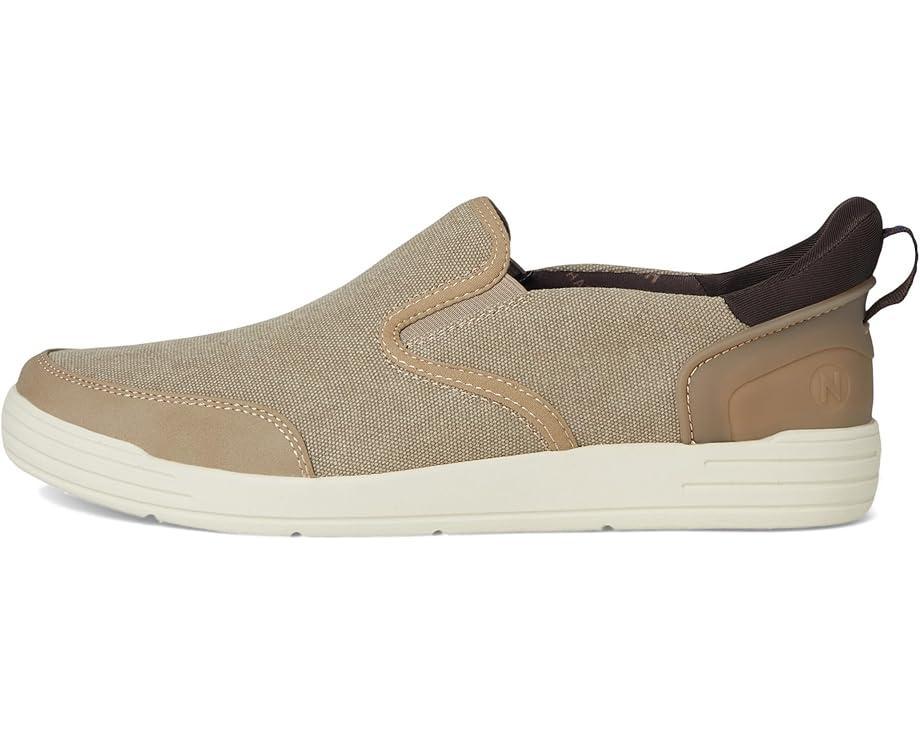 Men's Nunn Bush Kore City Walk Canvas EZ Moc Toe Slip-On Sneakers Easy On and Easy Off Product Image