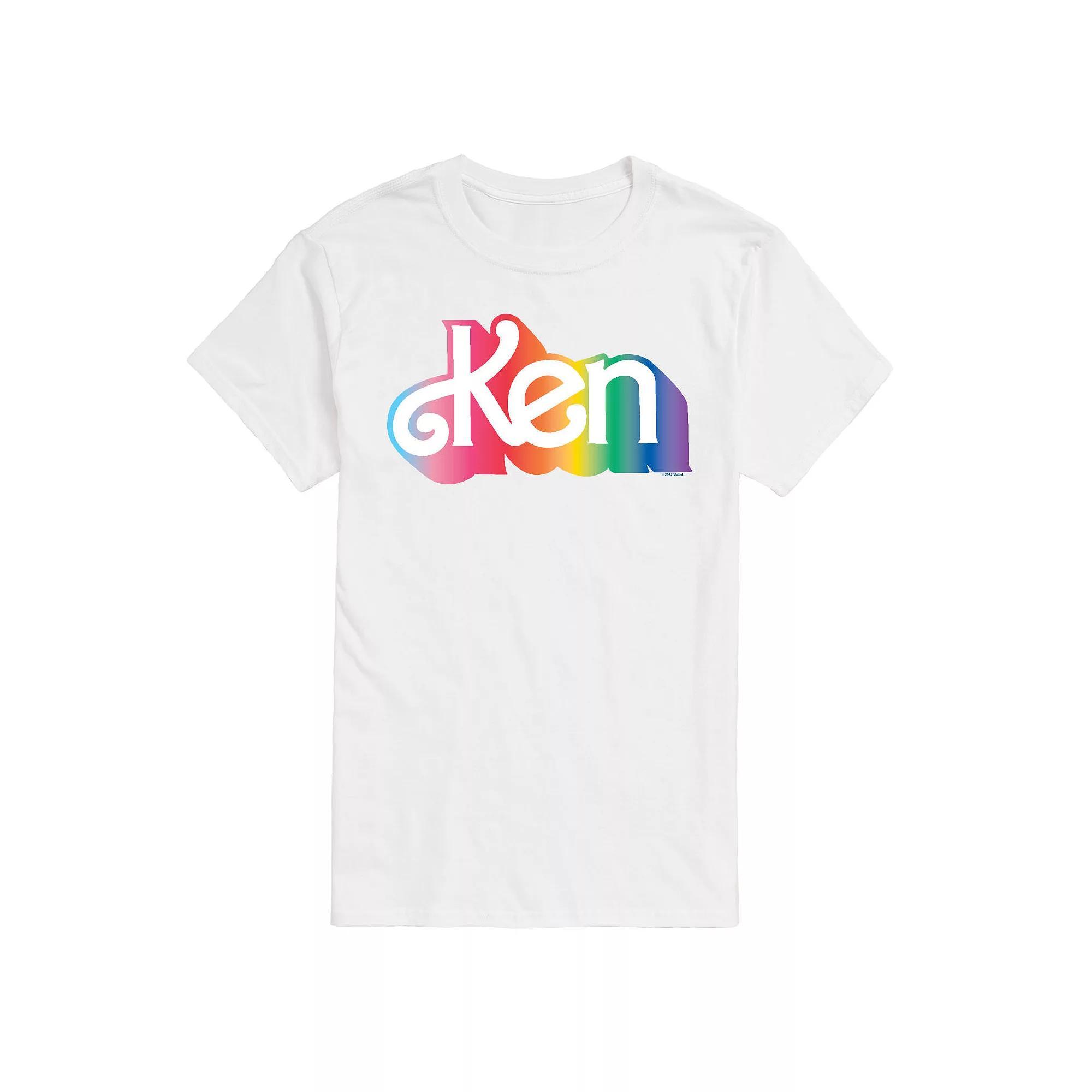 Big & Tall Barbie Ken Logo Graphic Tee, Mens Product Image