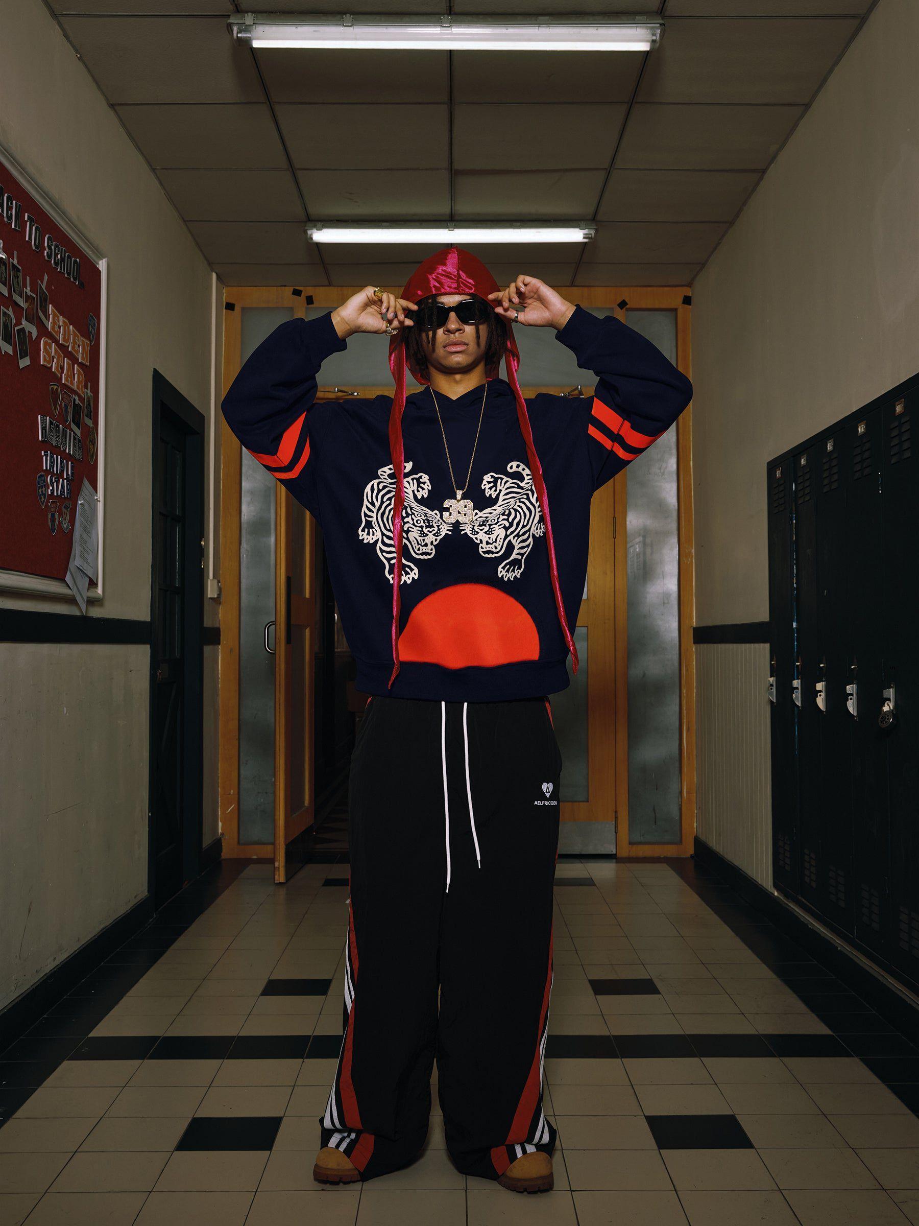Aelfric Eden Tiger Pullover Hoodie Product Image