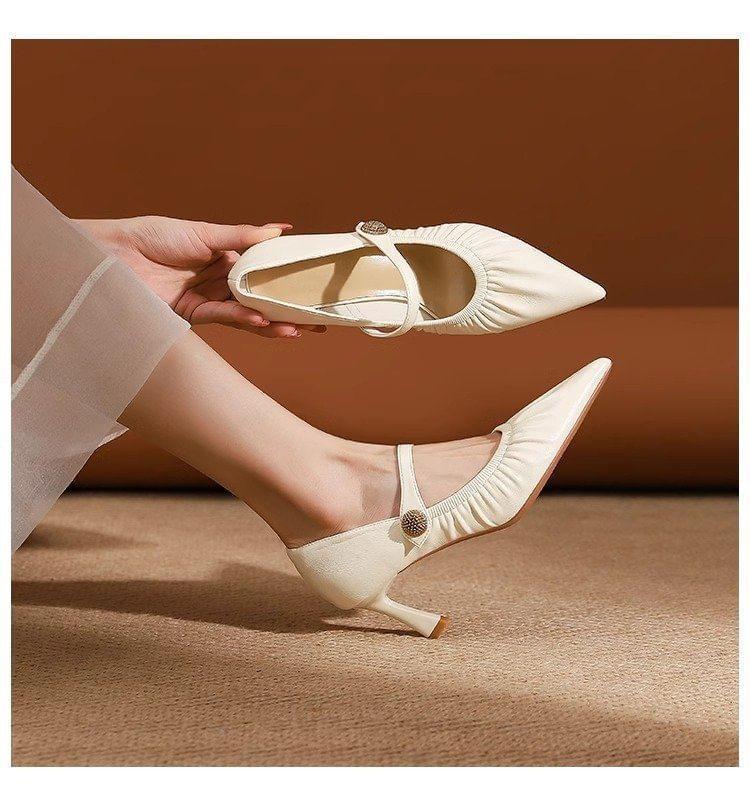 High Heel Pointy Toe Pumps Product Image