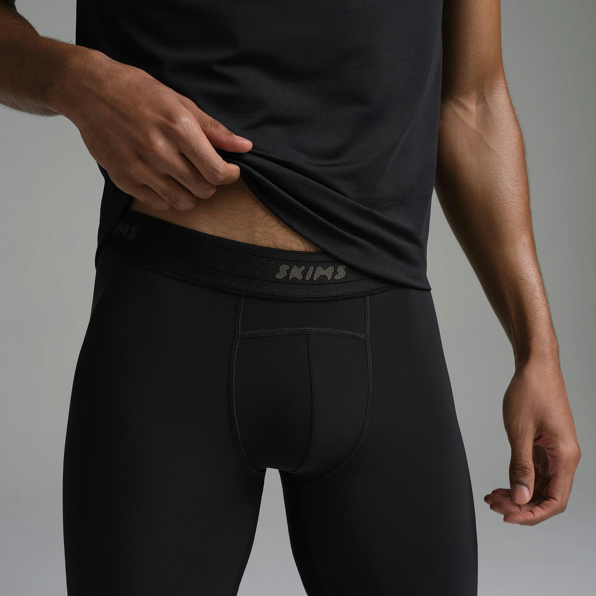 SKIMS SPORT MENS LEGGING | OBSIDIAN Product Image