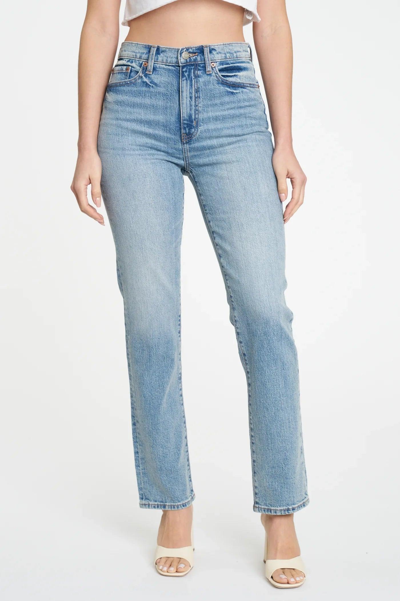 Smarty Pants High Rise Slim Straight in Wink Product Image