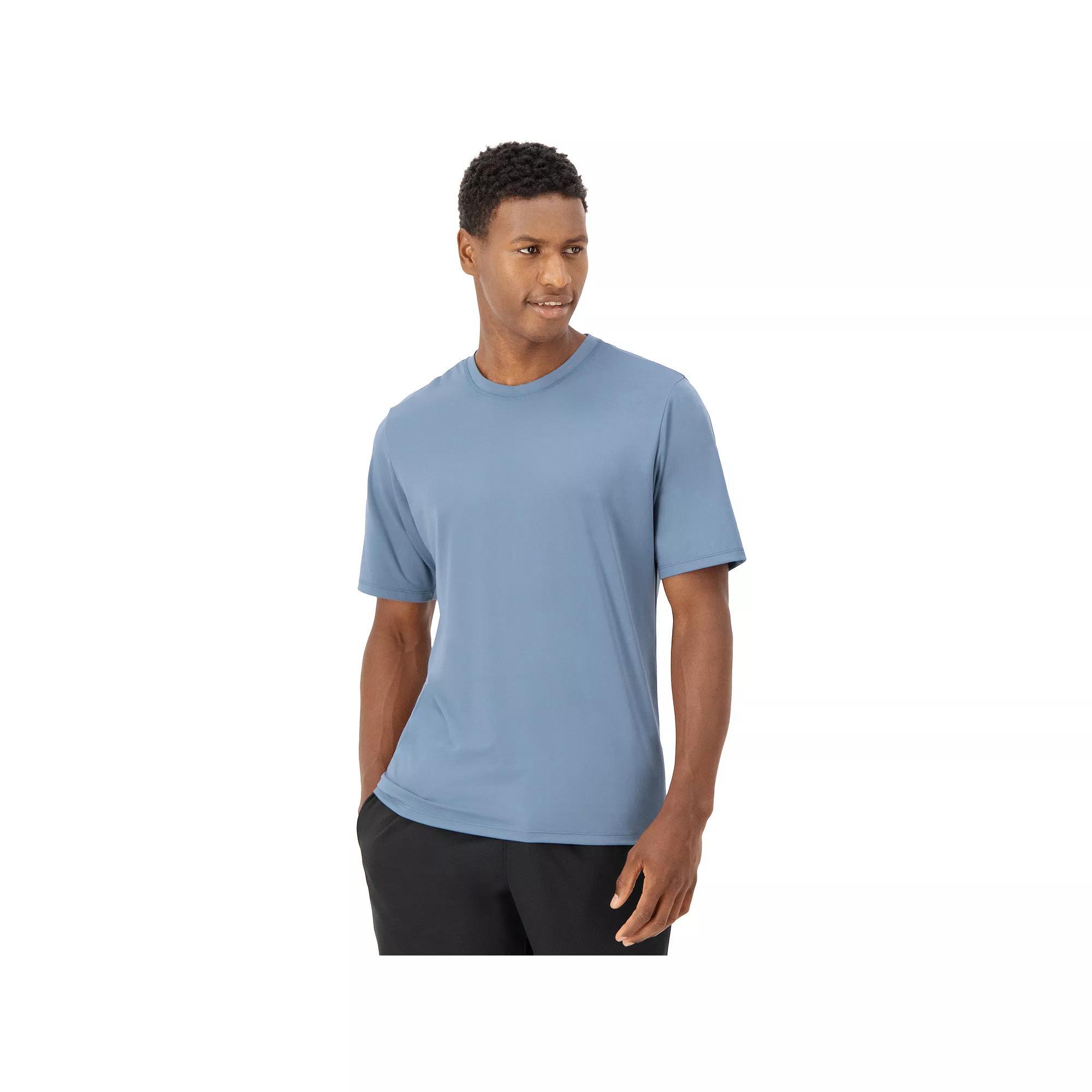 Men's Hanes Moves™ Short Sleeve Performance Tee, Size: XXL, Tubing Grey Product Image