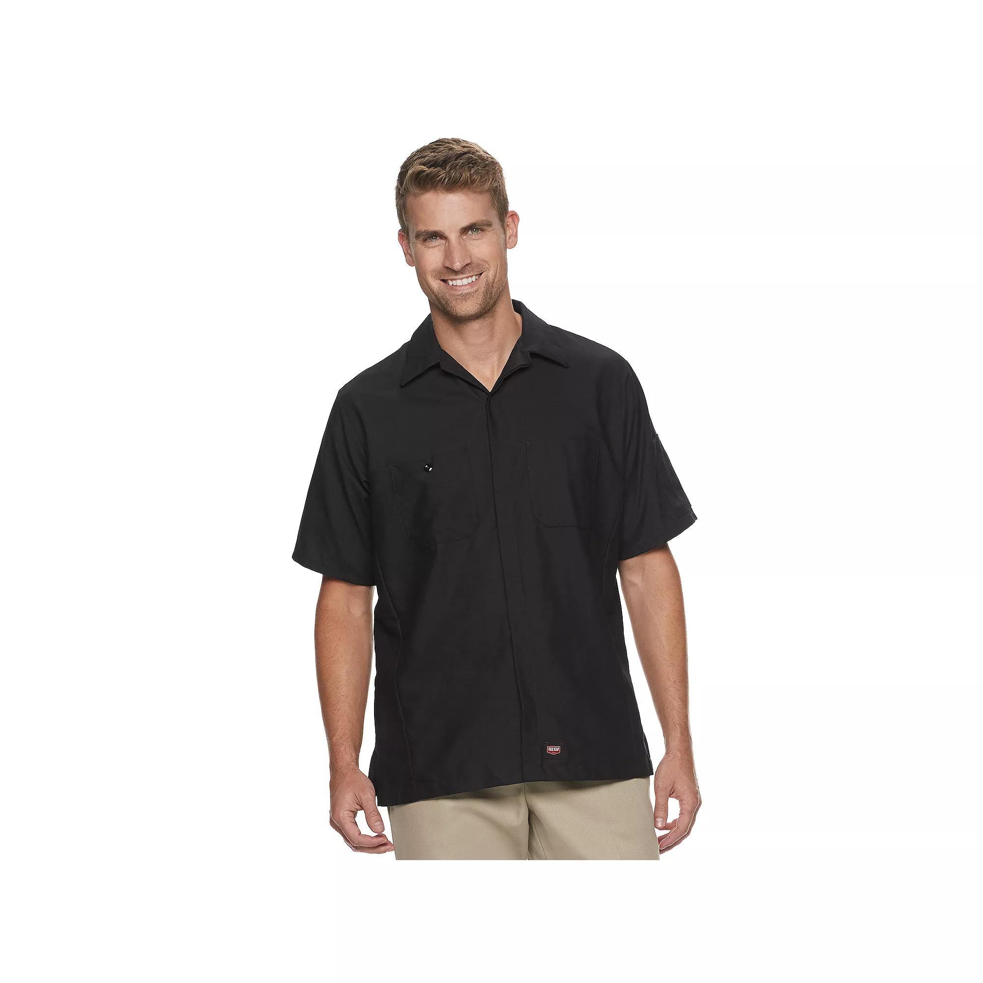 Red Kap Men's Short Sleeve Solid Crew Shirt Product Image