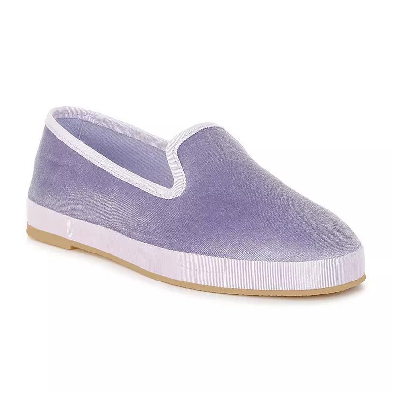 London Rag Saba Womens Slip-On Loafers Purple Product Image