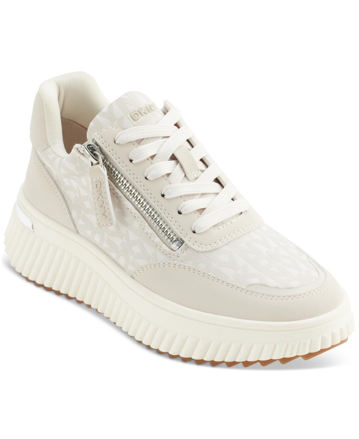 Dkny Womens Lissa Logo Platform Sneakers Product Image